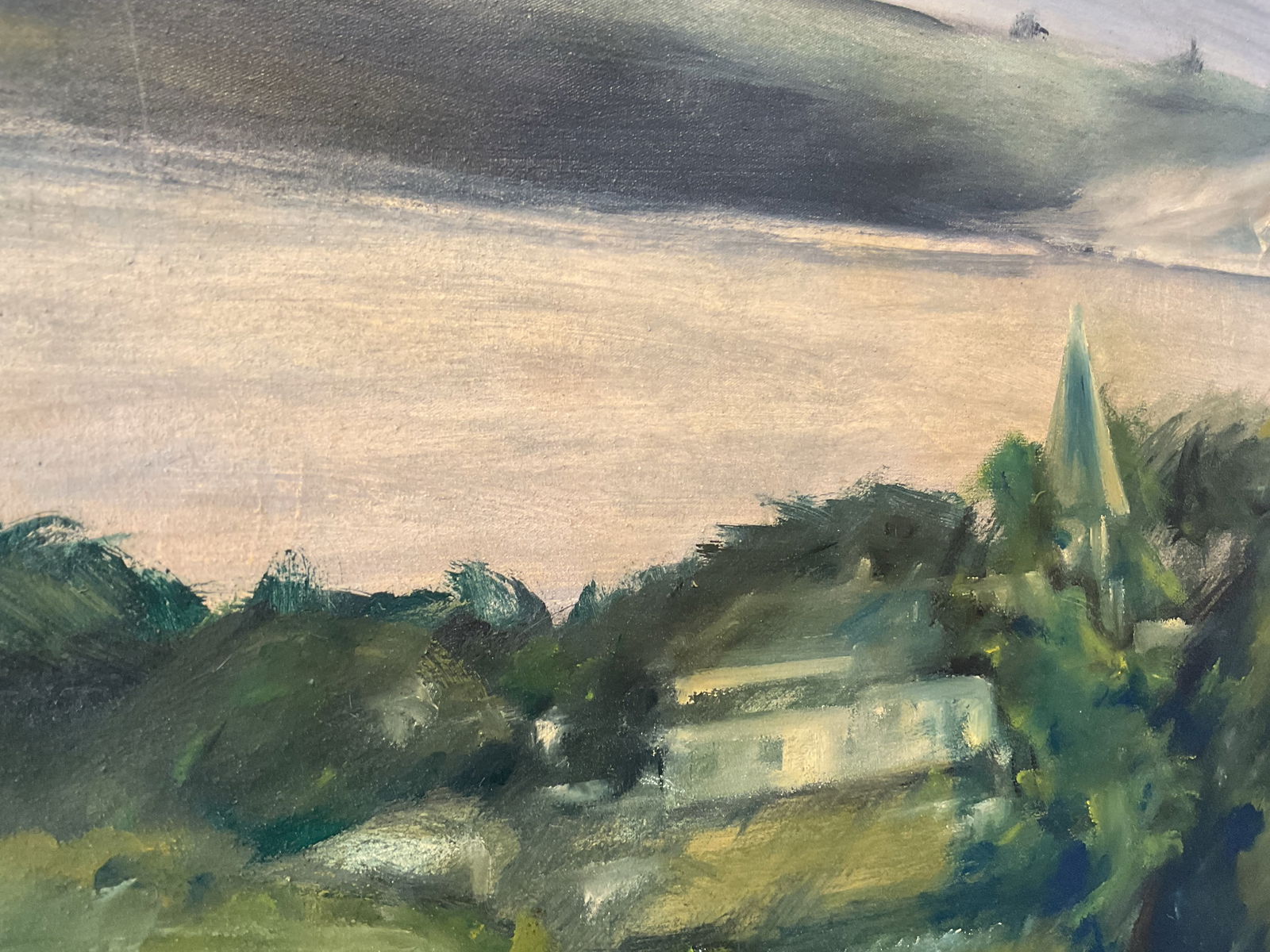 Lush Kip Doyle Oil on Linen Landscape 1971 - 4