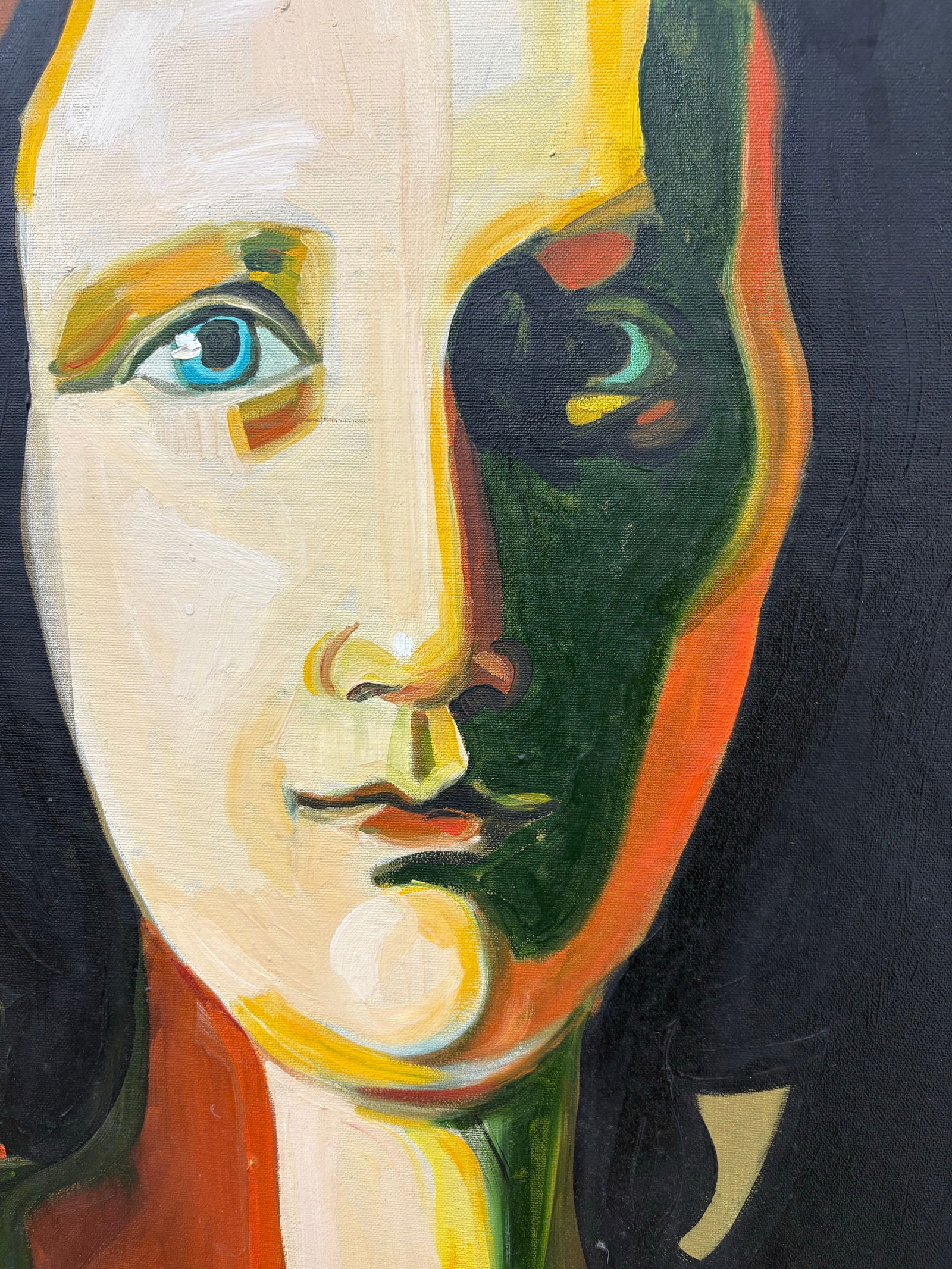 Original Extra Large Painting by Patricia Knop, Michelle in the Morning - 11