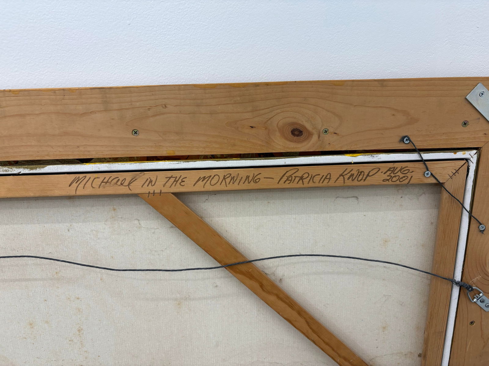 Original Extra Large Painting by Patricia Knop, Michelle in the Morning - 4