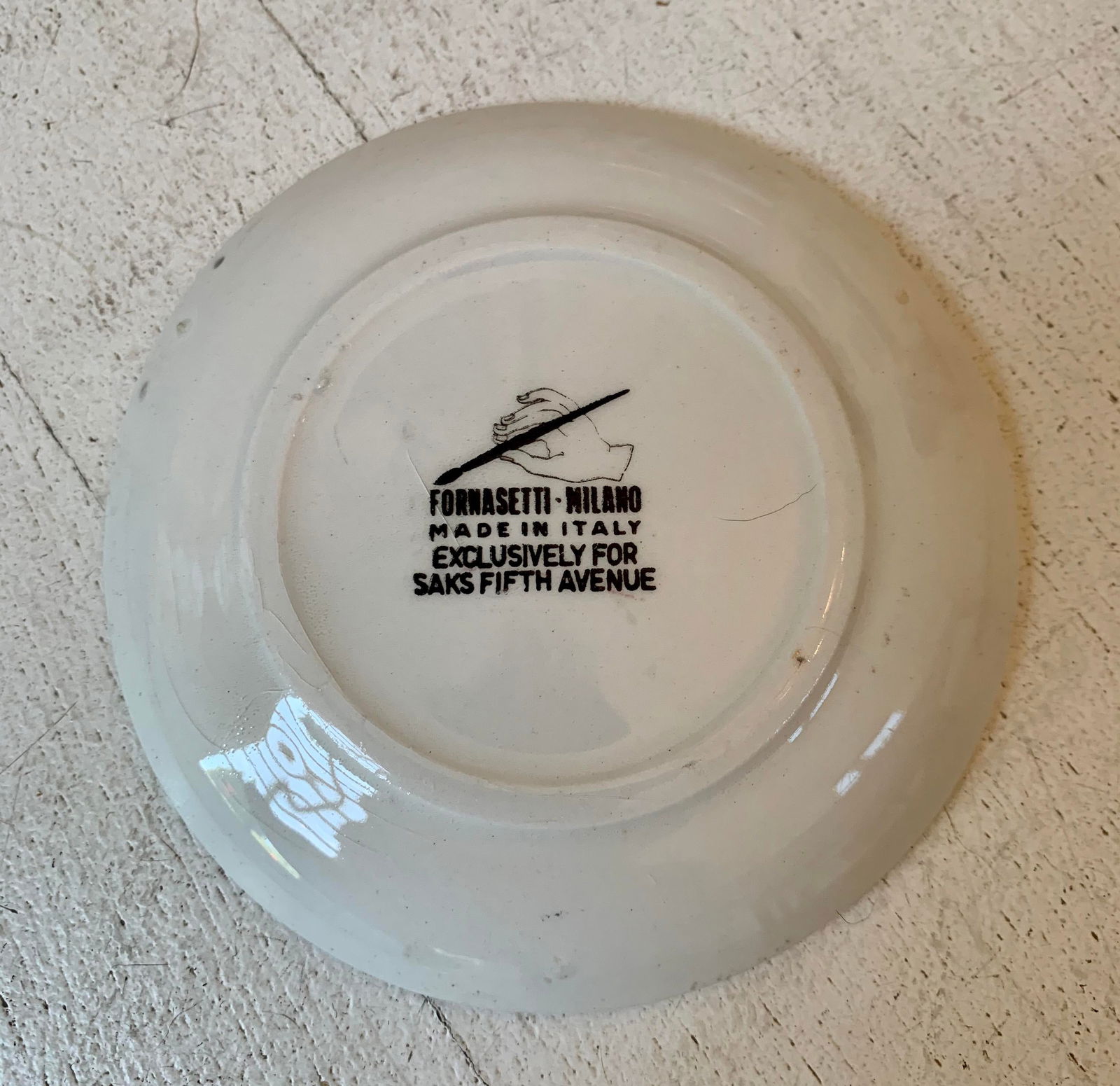 1860 P. Fornasetti "Roman Quadriga " Brass Plates - Set of 8 - 5