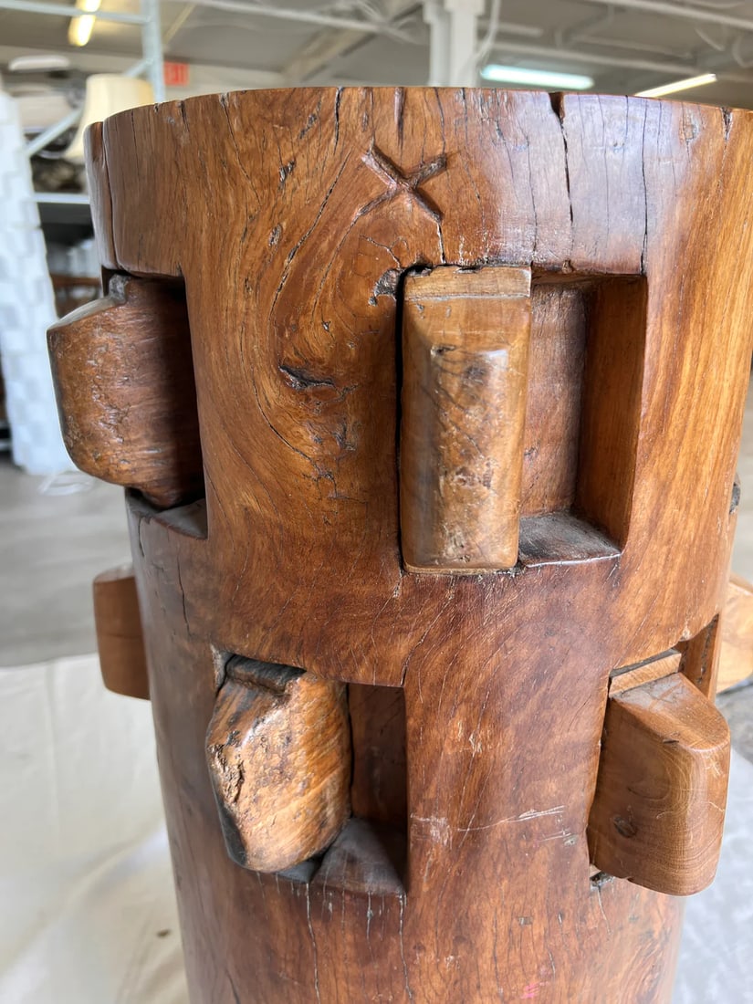 Antique Water Mill Column - 2