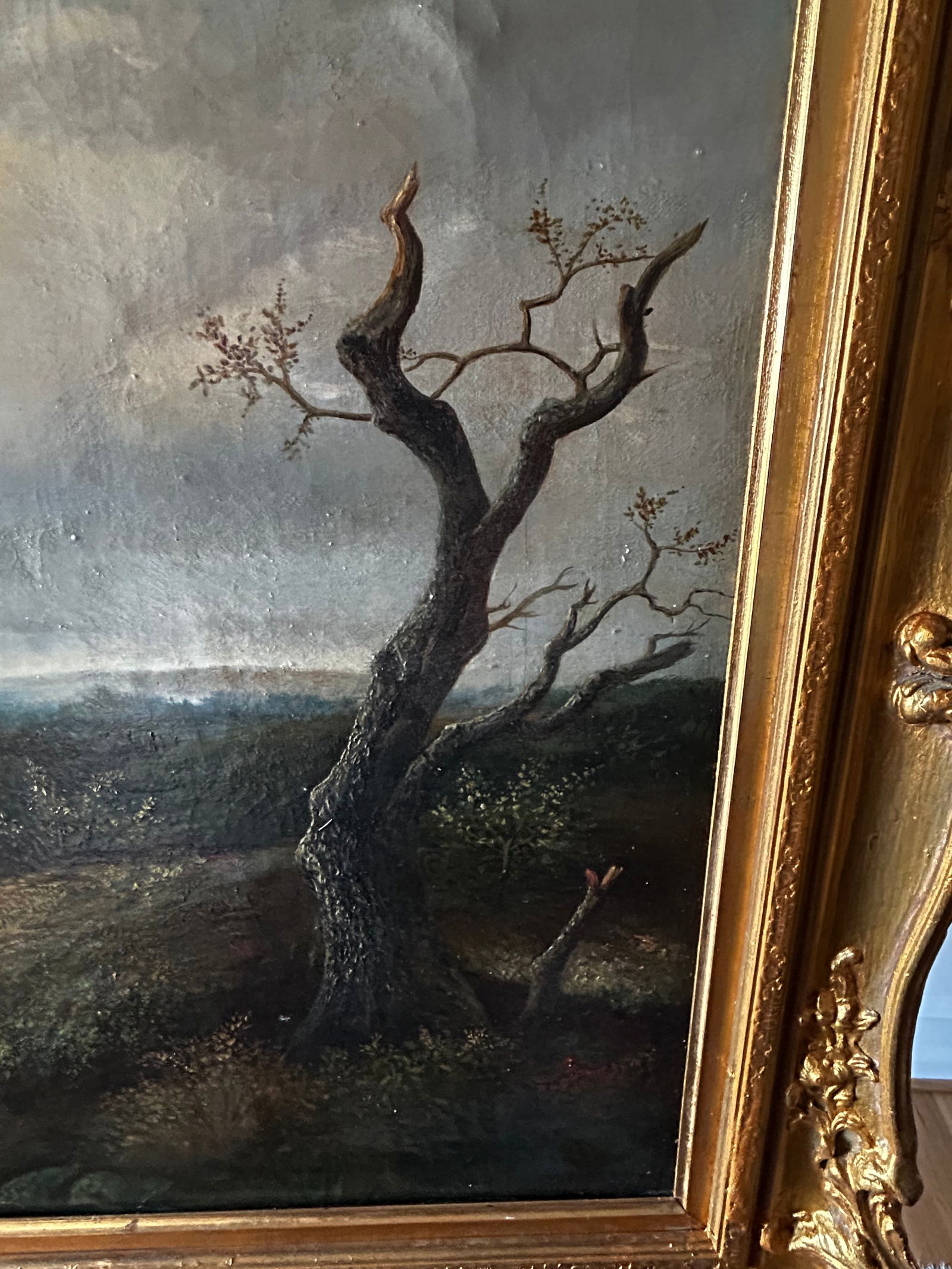 Late 19th Century Joseph Thors Antique Original Oil Painting, English Landscape Woodland Path - 9