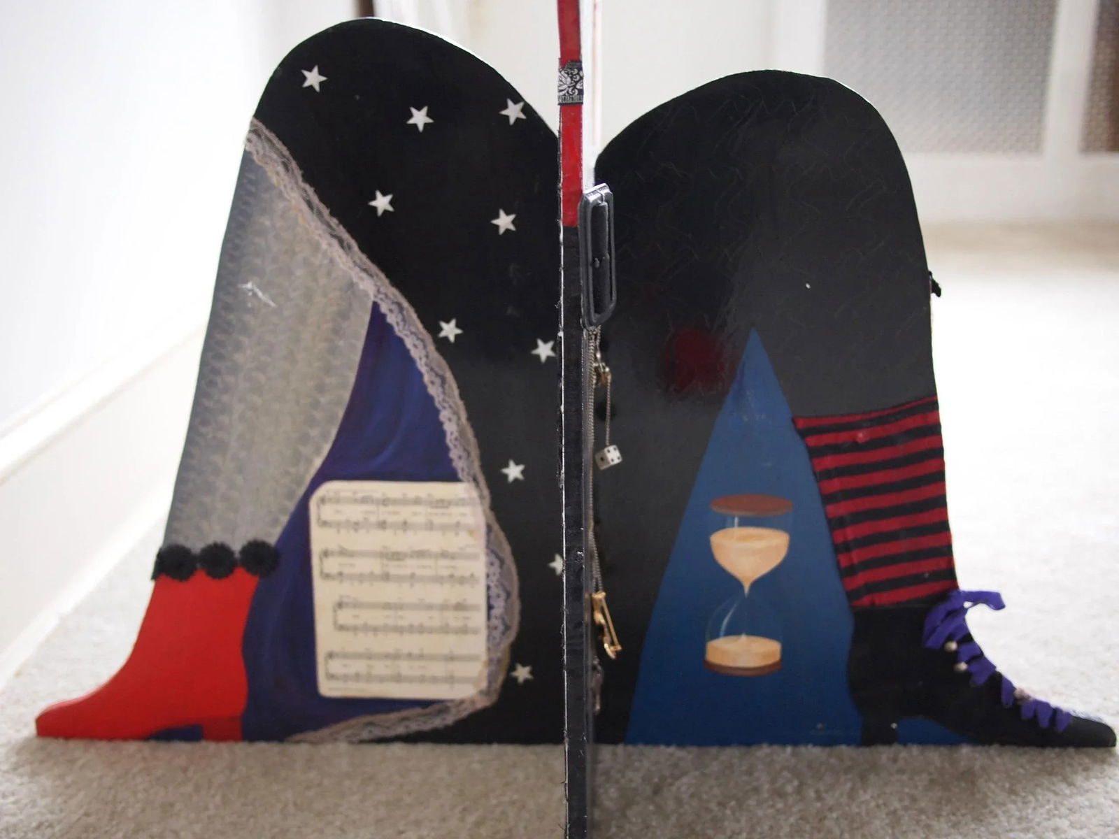 1980s Original Arona Reiner Mid-Century Modern Postmodern Surrealist Plastic Portrait Female 3-D Dou - 6