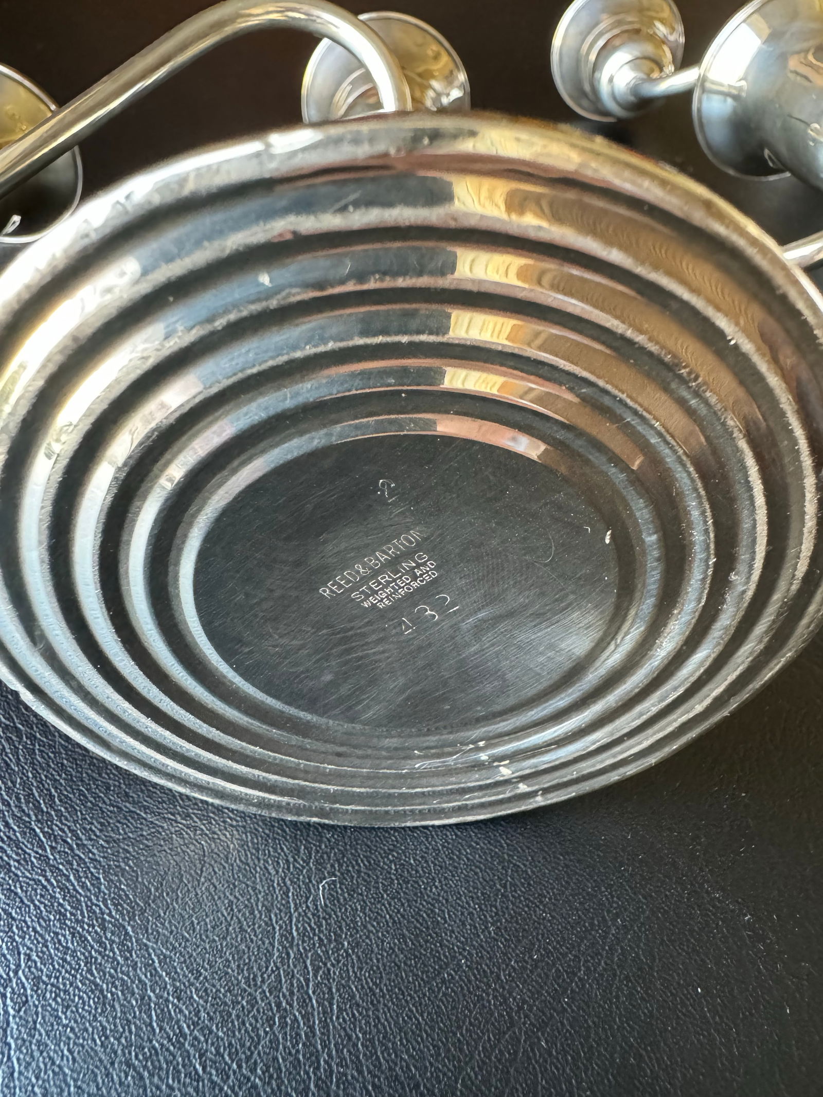 1960s Heirloom Reed and Barton Francis Sterling Silver Candleabra, a Pair - 4