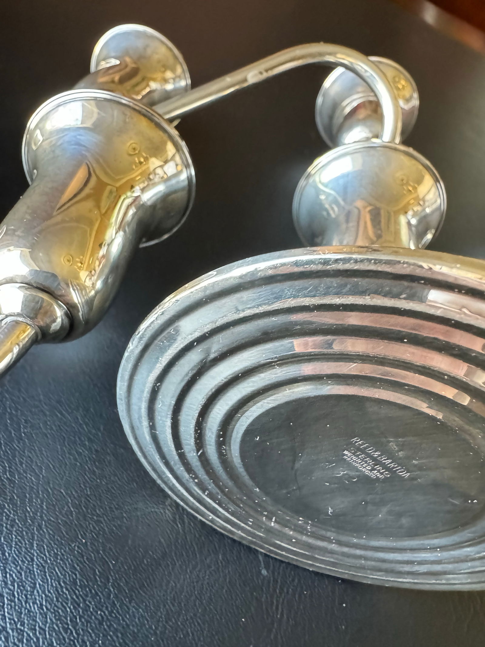 1960s Heirloom Reed and Barton Francis Sterling Silver Candleabra, a Pair - 7