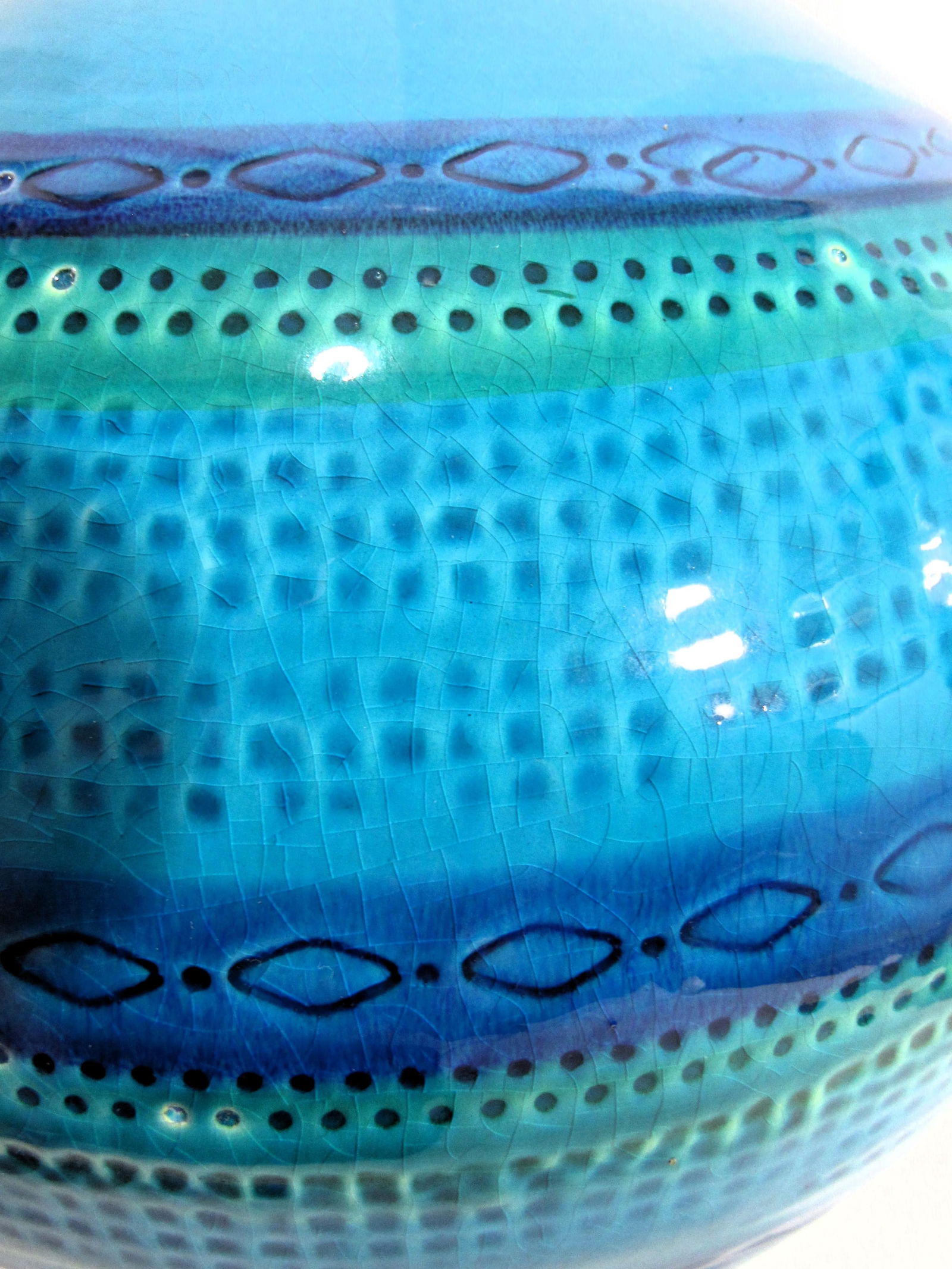 Mid 20th Century Italian Ceramiche Tadinate Studio Pottery Vase Jug - 10