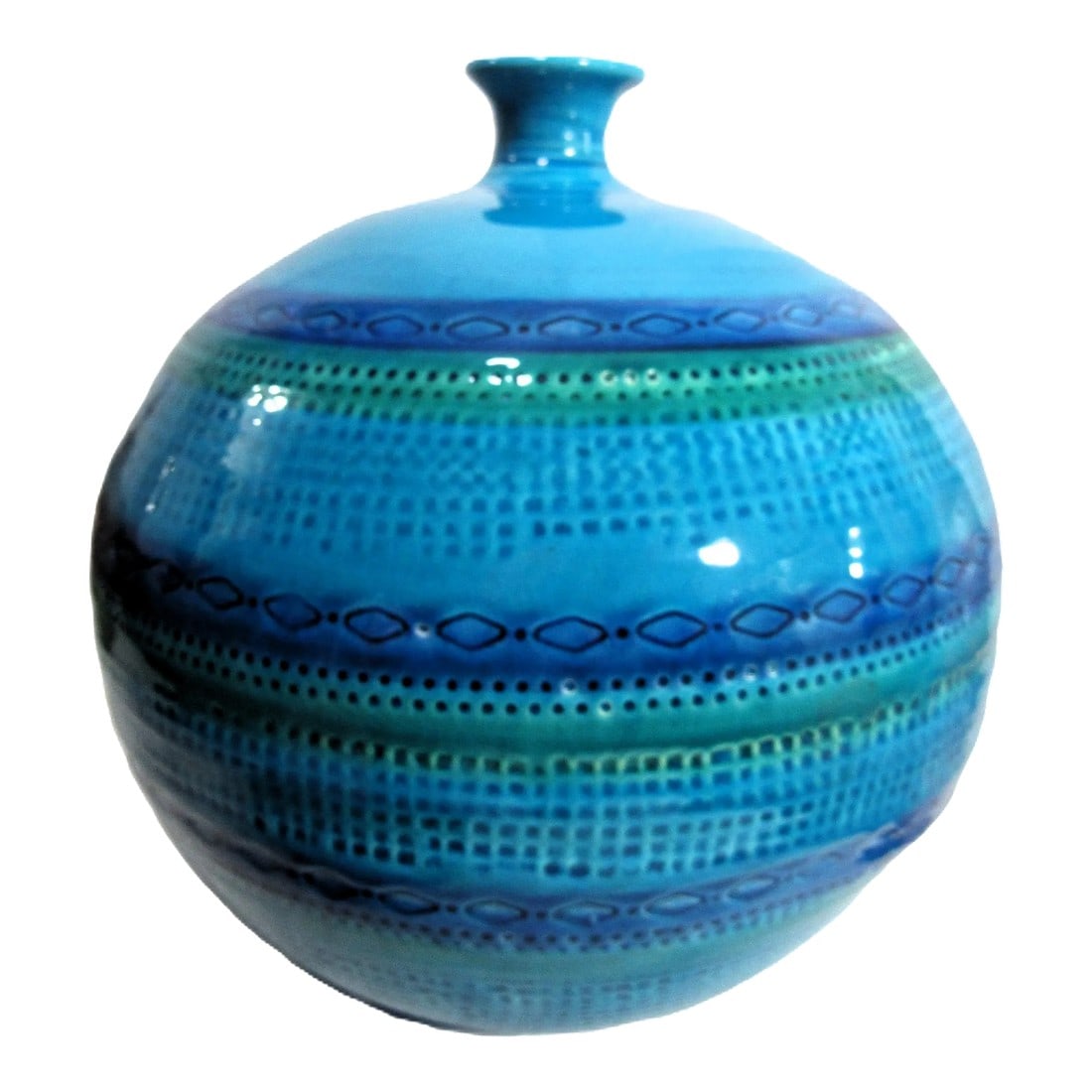 Mid 20th Century Italian Ceramiche Tadinate Studio Pottery Vase Jug (1 of 11)