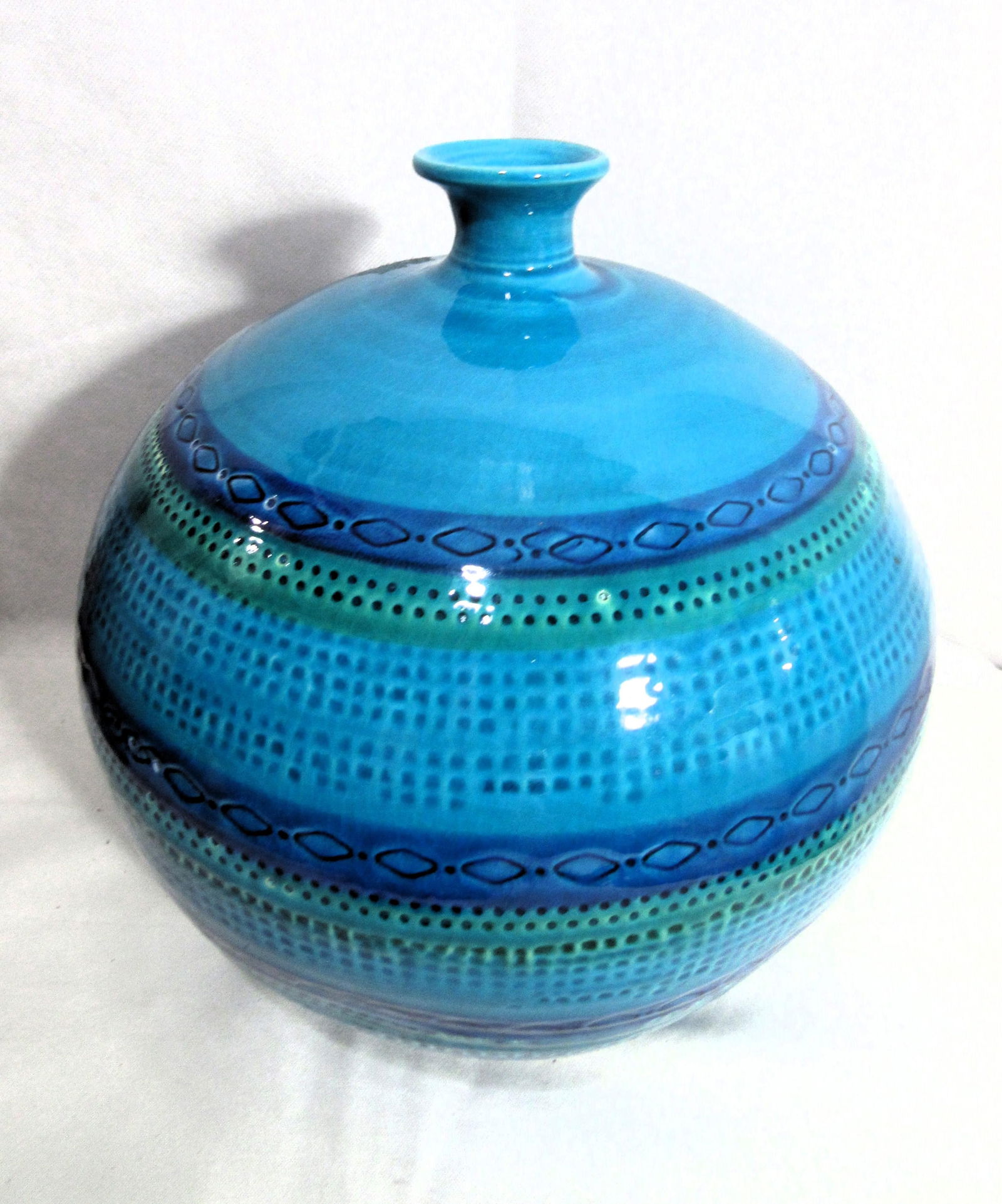 Mid 20th Century Italian Ceramiche Tadinate Studio Pottery Vase Jug - 2