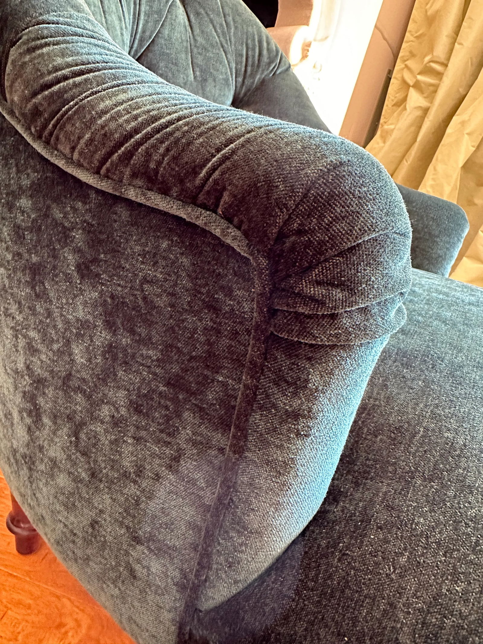 Emerald Green Chaise Longue - 5