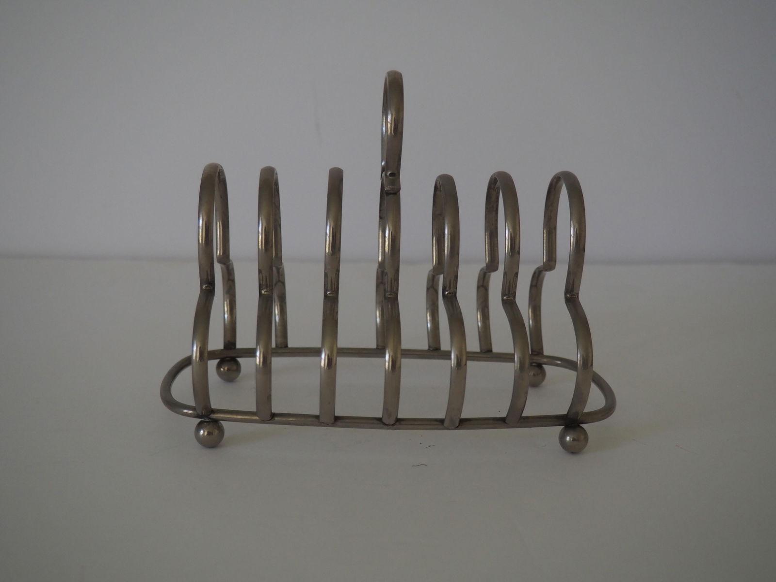 Vintage Silver Plate Toast Rack - 2