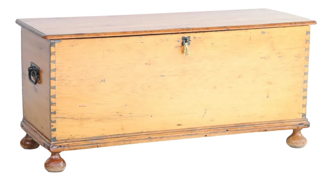 Antique Cherry Doevtail Chest (1 of 3)