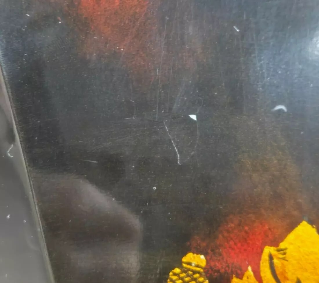 1990s Maitland-Smith Hand Painted Metal Tole Cache Pot Planter - 10