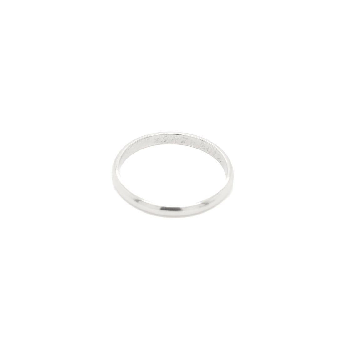Tiffany & Co. Platinum Band Ring - 5