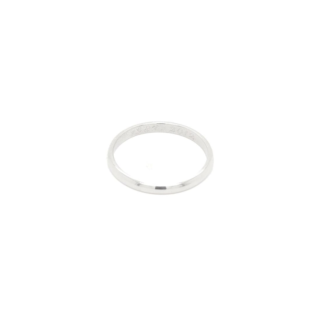 Tiffany & Co. Platinum Band Ring - 6