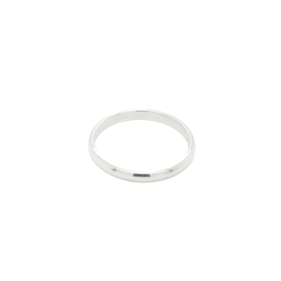 Tiffany & Co. Platinum Band Ring - 8