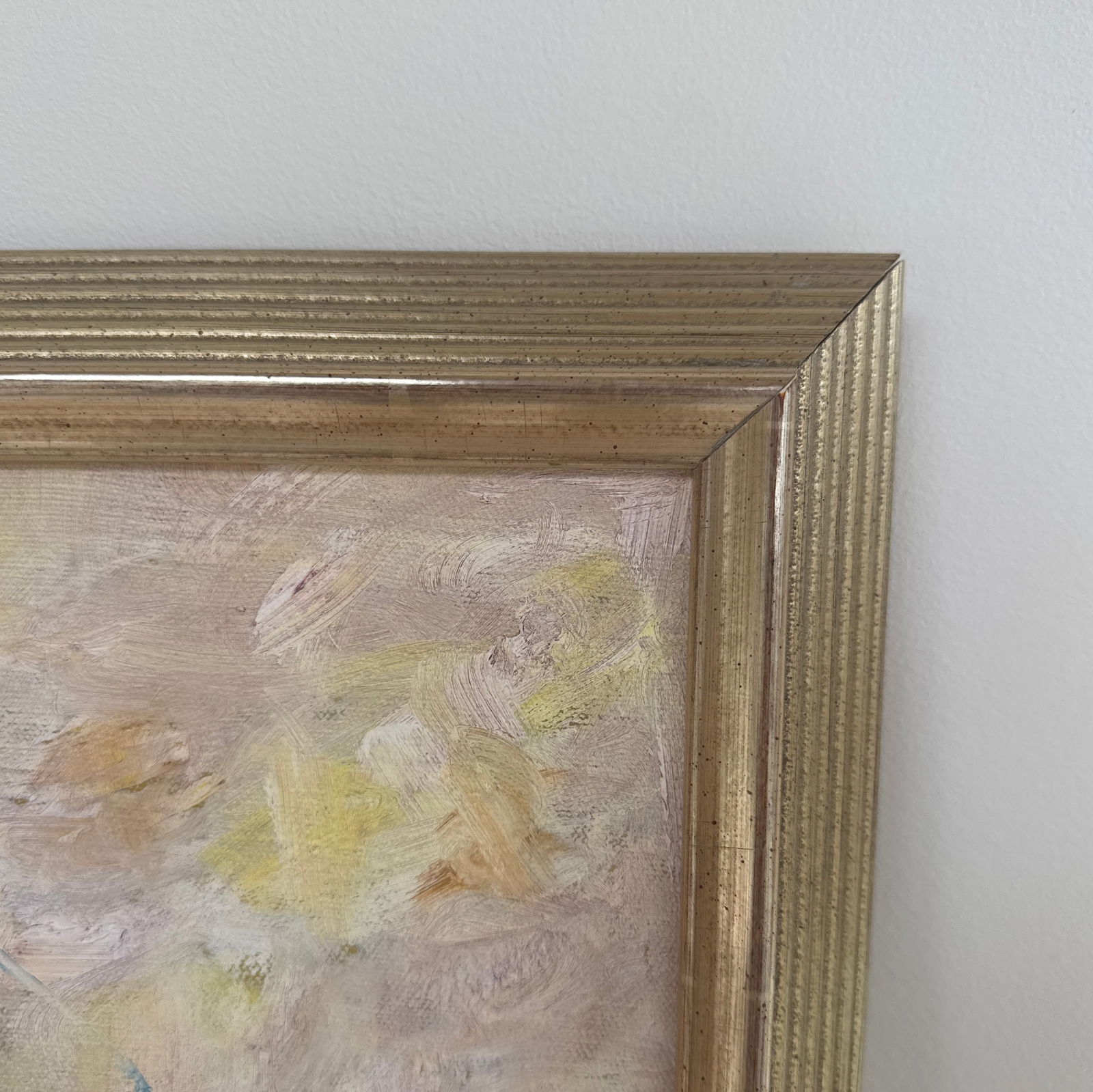 Late 20th Century Signed Impasto Style Botanical Still Life - 11