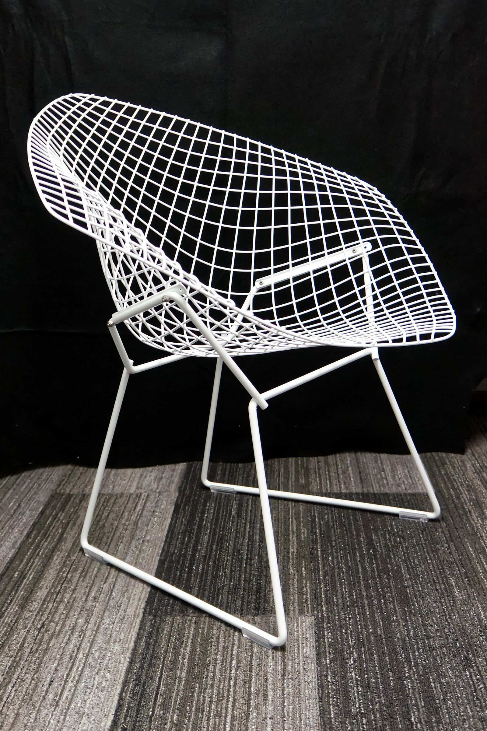 1960s Diamond Lounge Chair by Bertoia for Knoll Restored - 3
