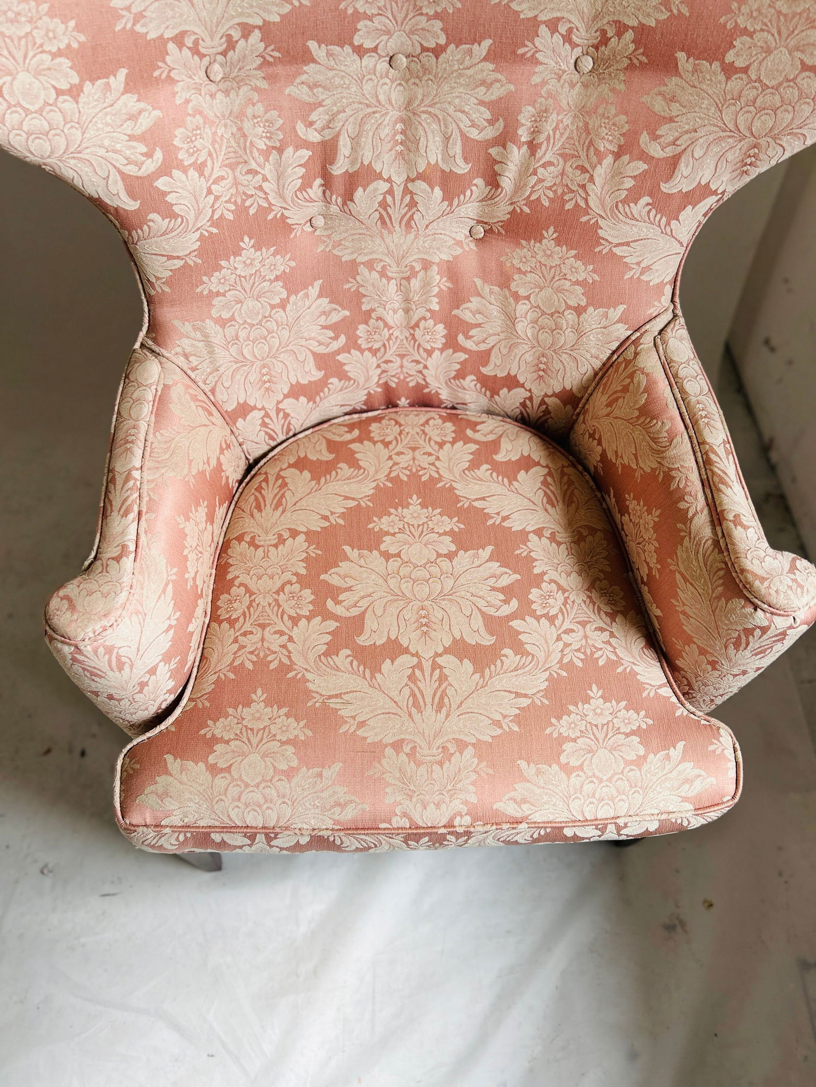 1940s Vintage American Butterfly Wingback Armchair - 3