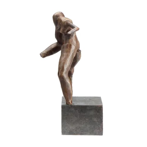 Bionic Woman Solid Bronze Sculpture - 2