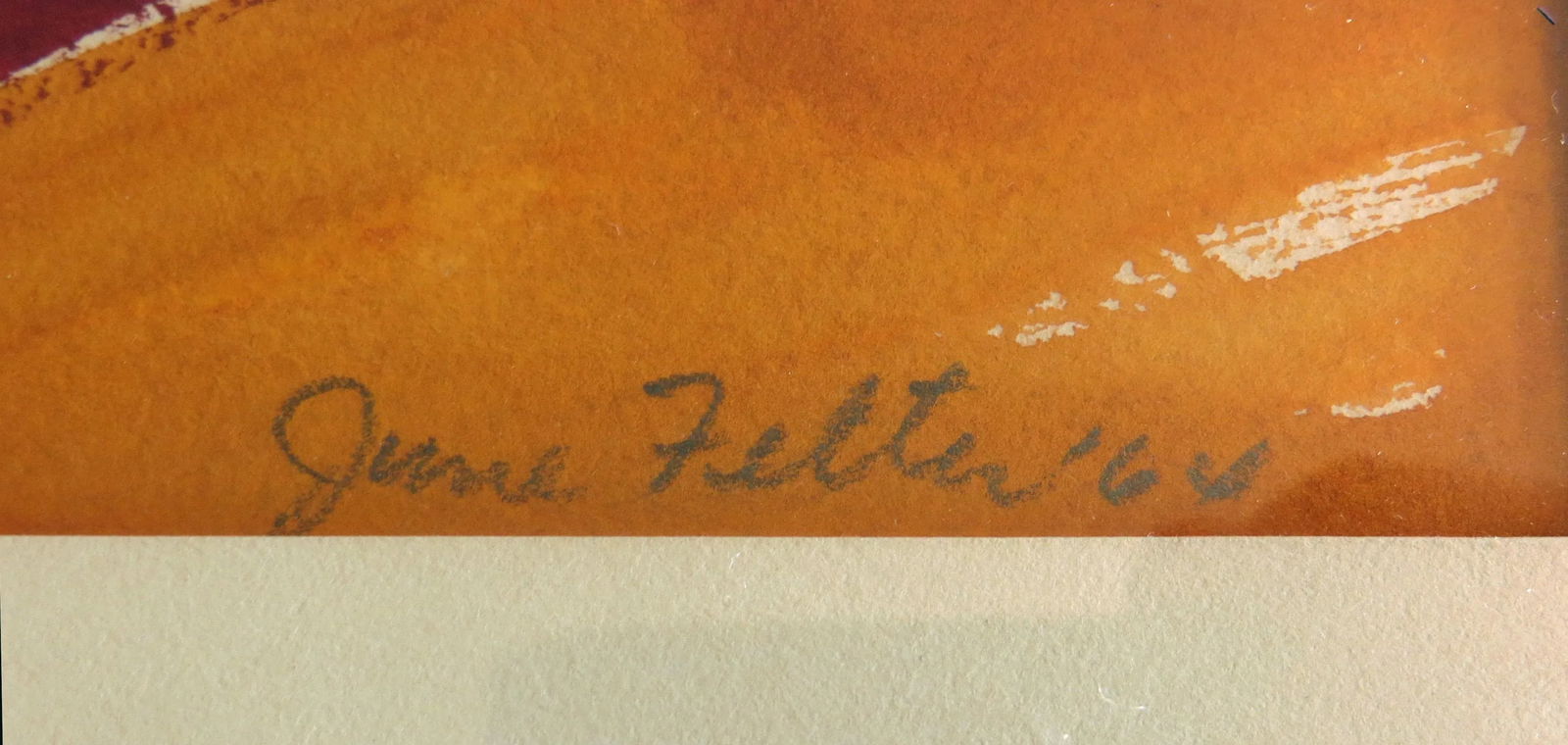 June Felter - Midcentury Bay Area Figurative Watercolor - 3