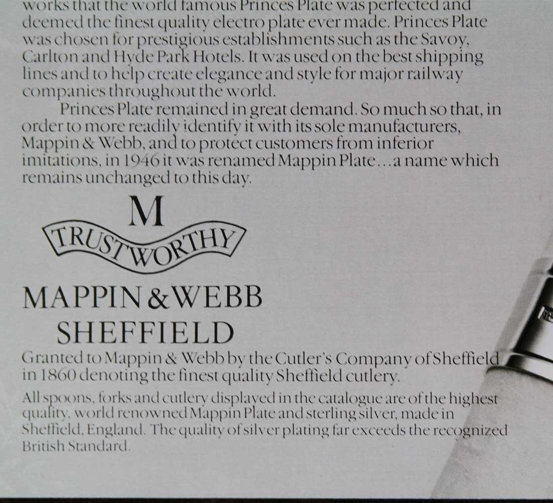 1960 Vintage Mappin & Webb Silver Oval Platters, Bead Mount- Set of 2 - 8