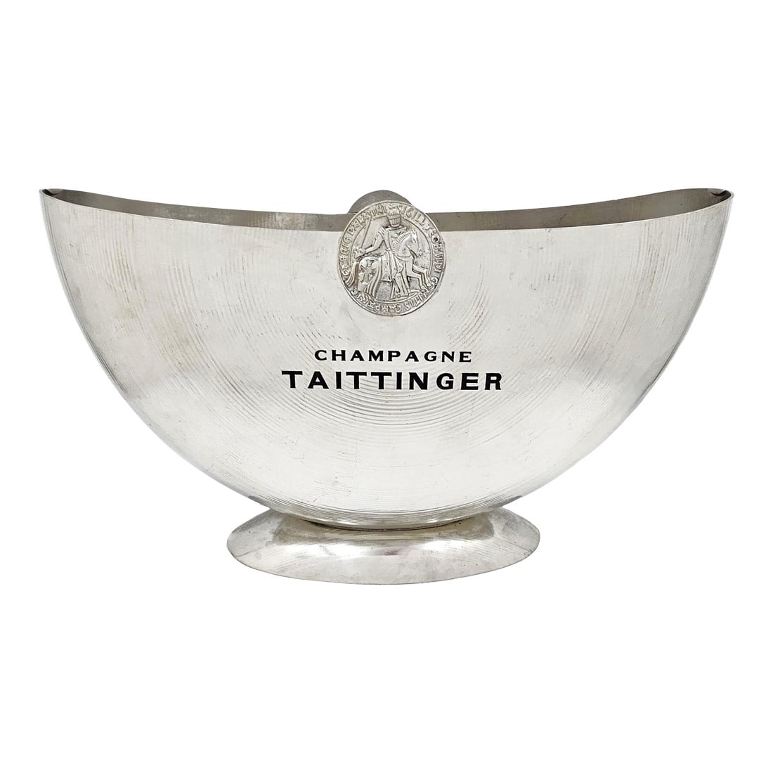 Taittinger DBL Magnum Pewter Champagne Cooler by Orfevrerie France, 1980s (1 of 8)