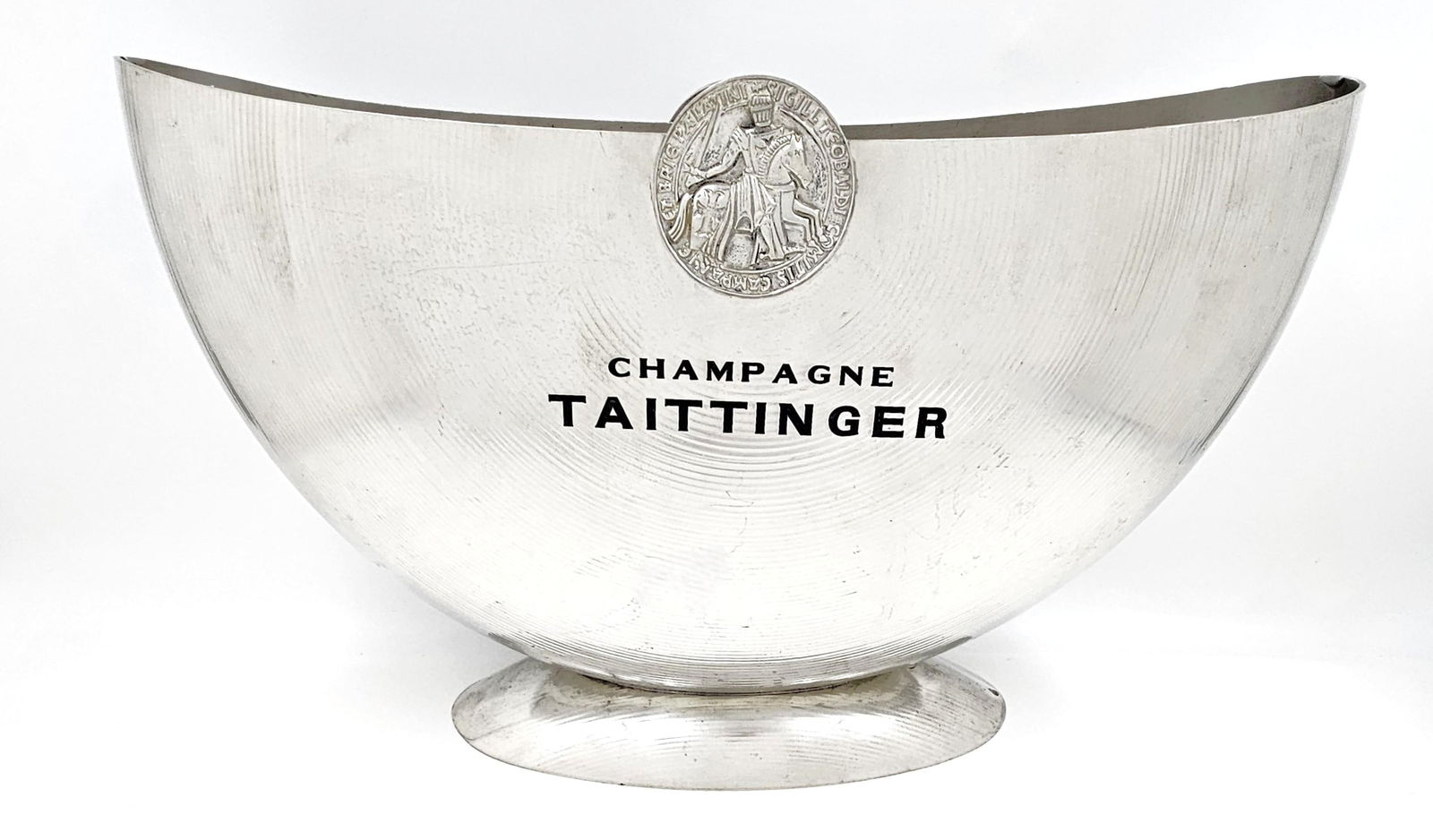 Taittinger DBL Magnum Pewter Champagne Cooler by Orfevrerie France, 1980s - 2