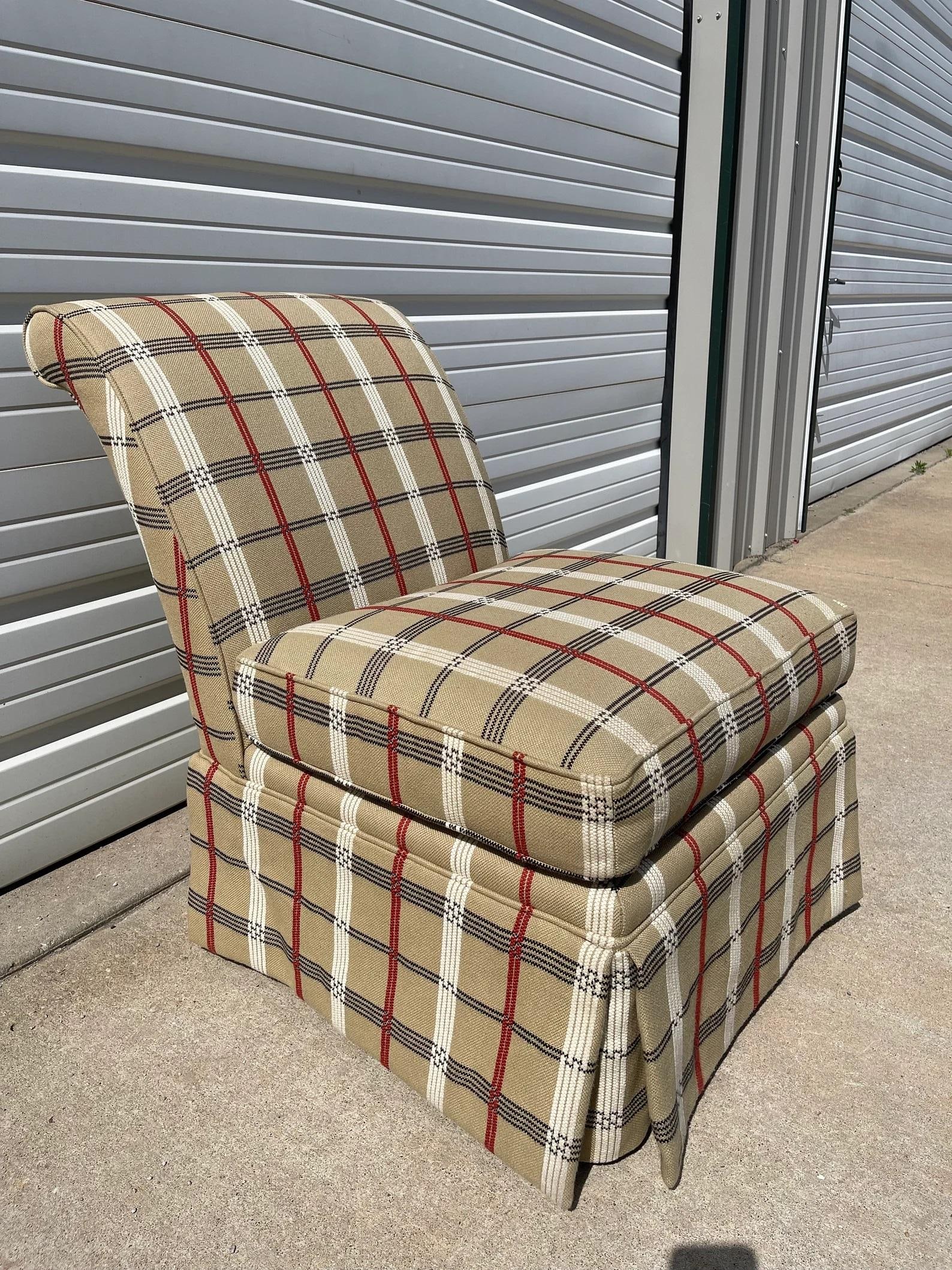 Late 20th Century Wesley Hall Vintage Lounge Armchair Barrel Back Accent Chair Mid Century - 5