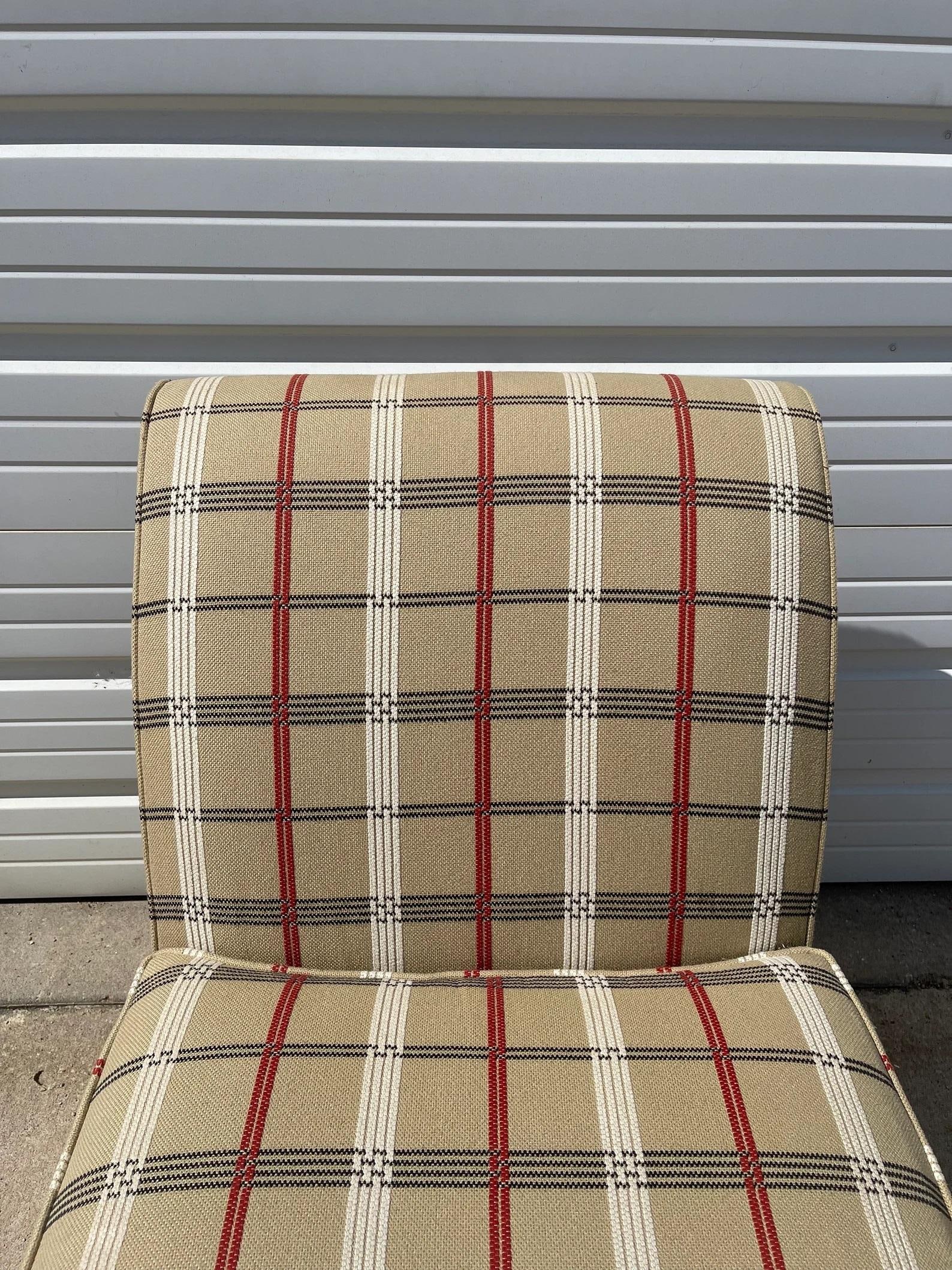 Late 20th Century Wesley Hall Vintage Lounge Armchair Barrel Back Accent Chair Mid Century - 7