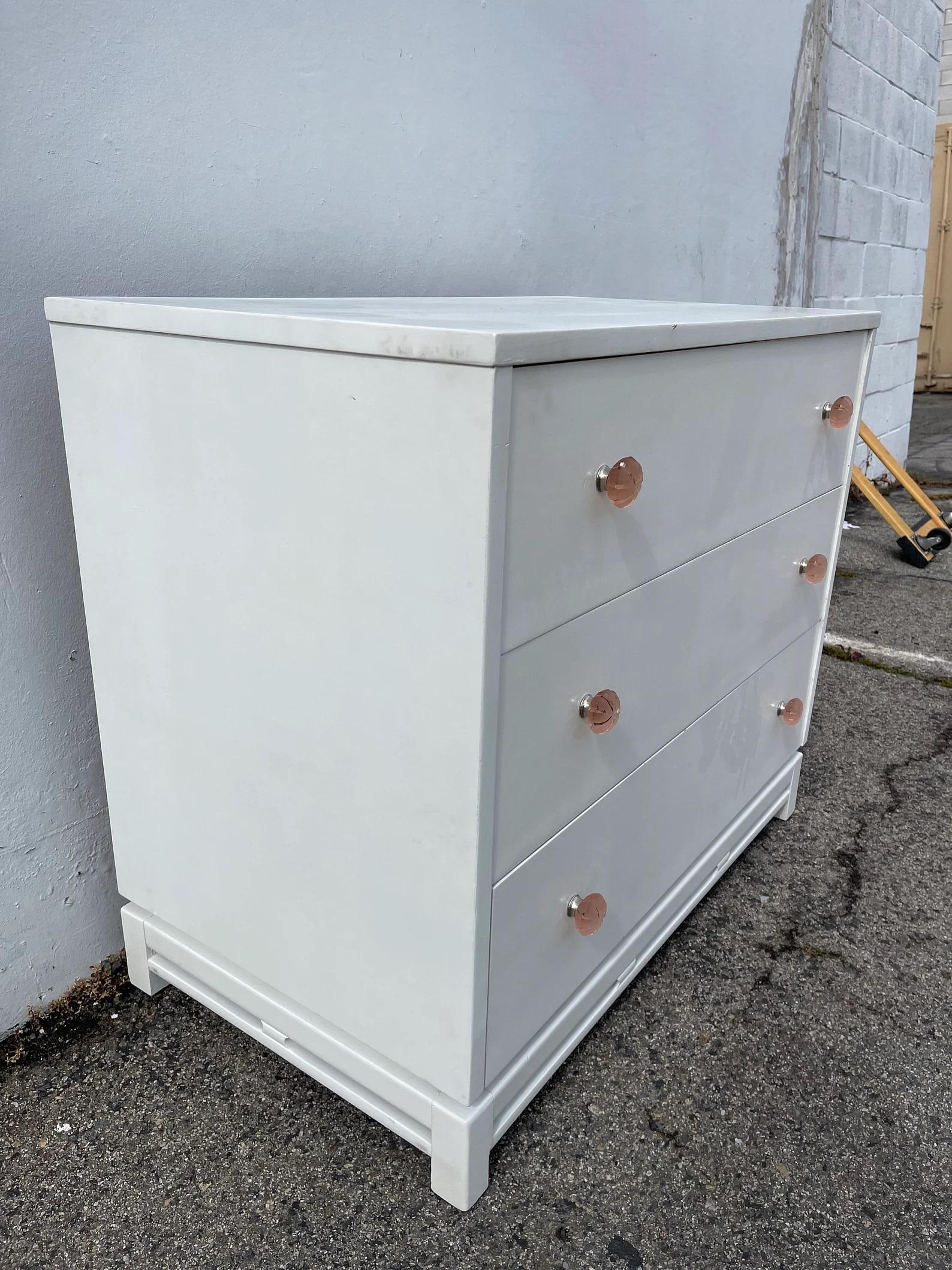 Vintage Kent Coffey Simplex Bachelor Chest Dresser Nightstand Storage - 7