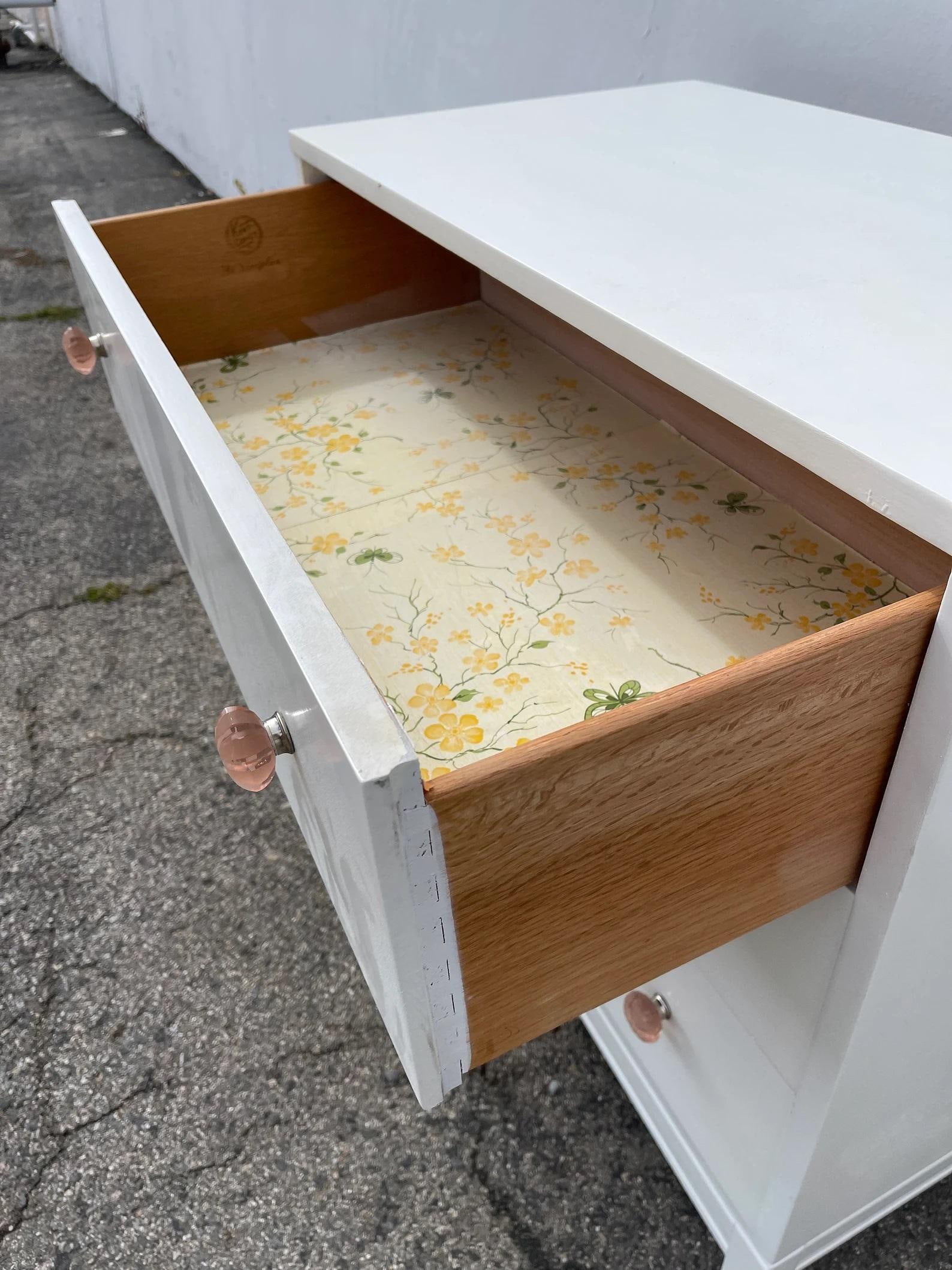 Vintage Kent Coffey Simplex Bachelor Chest Dresser Nightstand Storage - 8