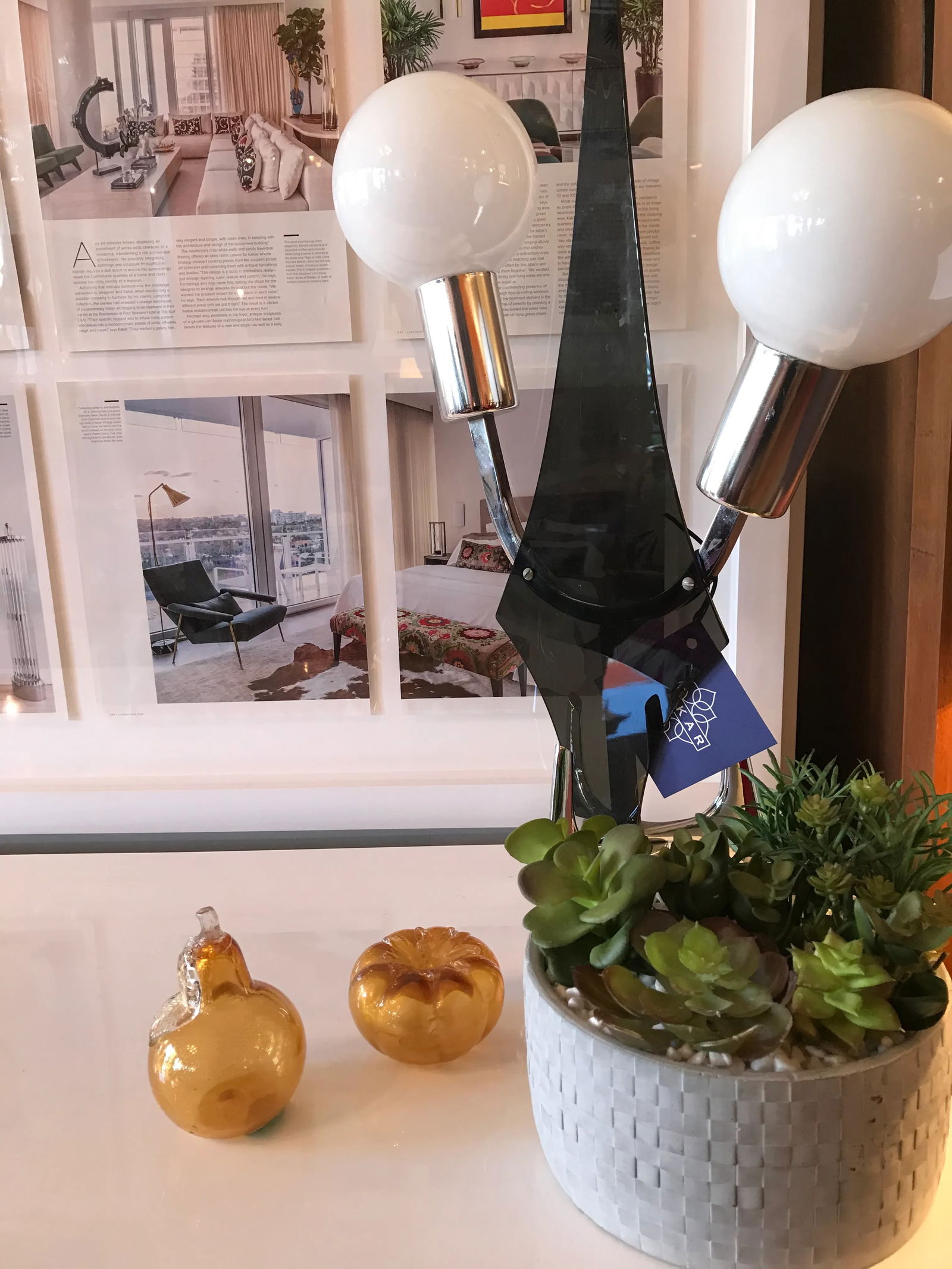 1950s Gold Handblown Murano Glass Decorative Paper Weights - 7