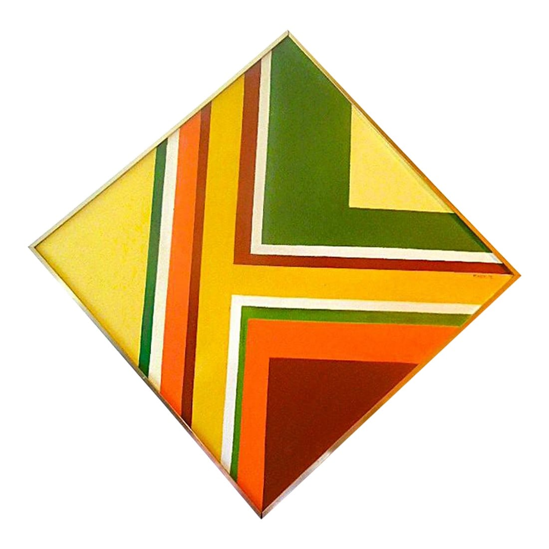 1975 Frank Roth Abstract Pop Art Painting (1 of 9)