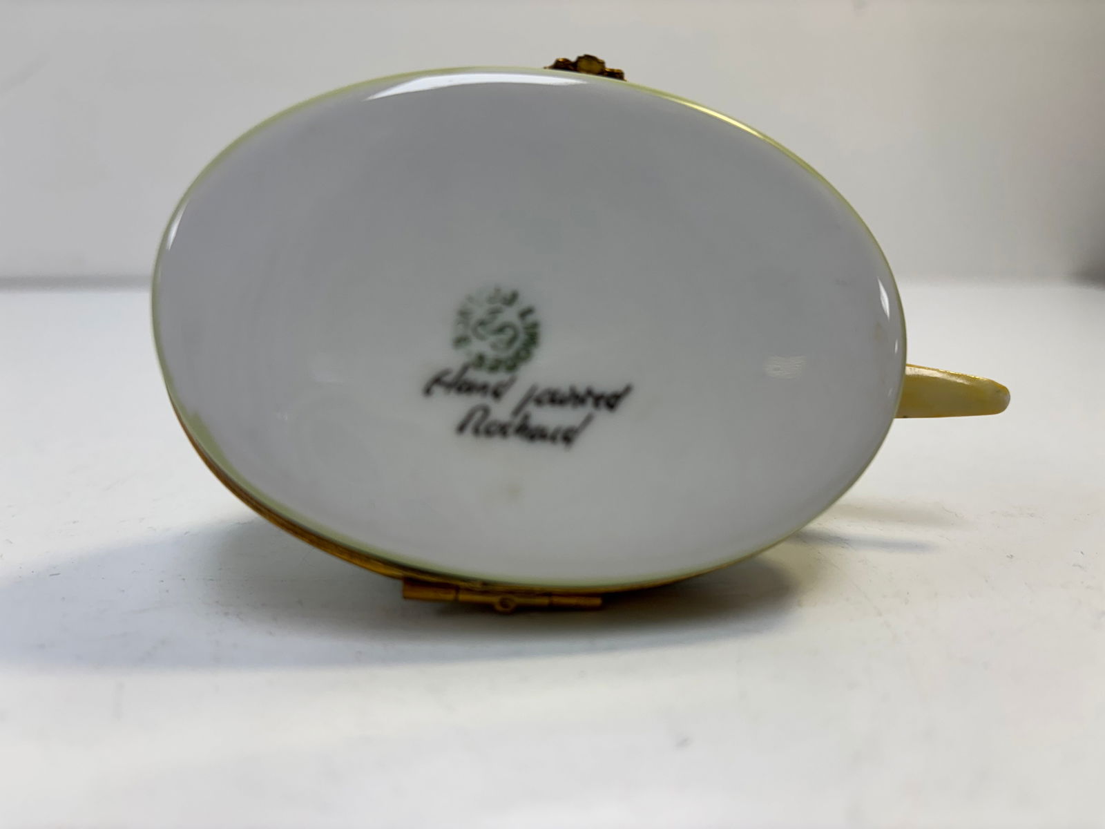 Vintage Limoges Hand-Painted Pheasant Trinket Box - 8