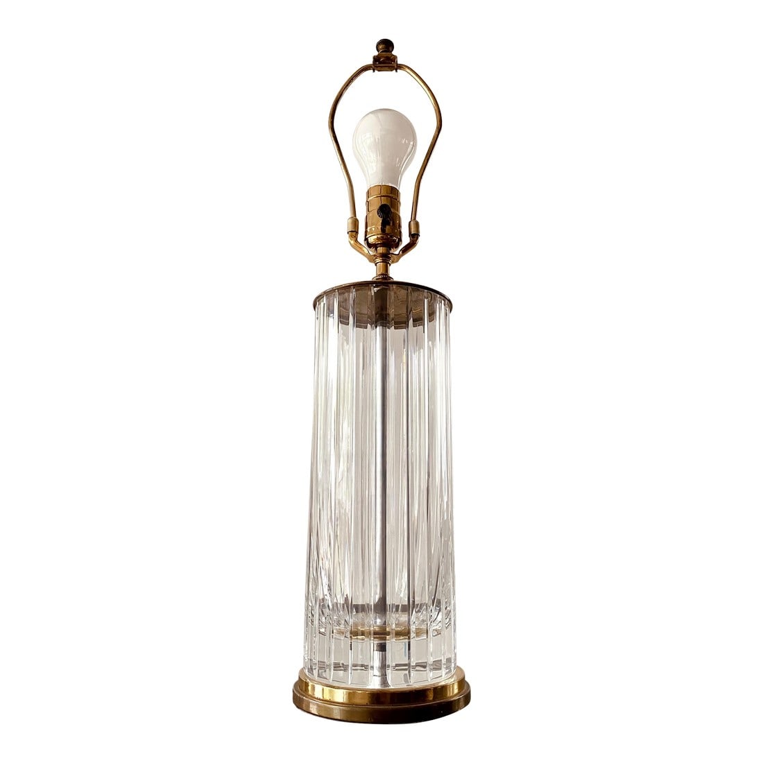Baccarat Cut Crystal Table Lamp (1 of 9)