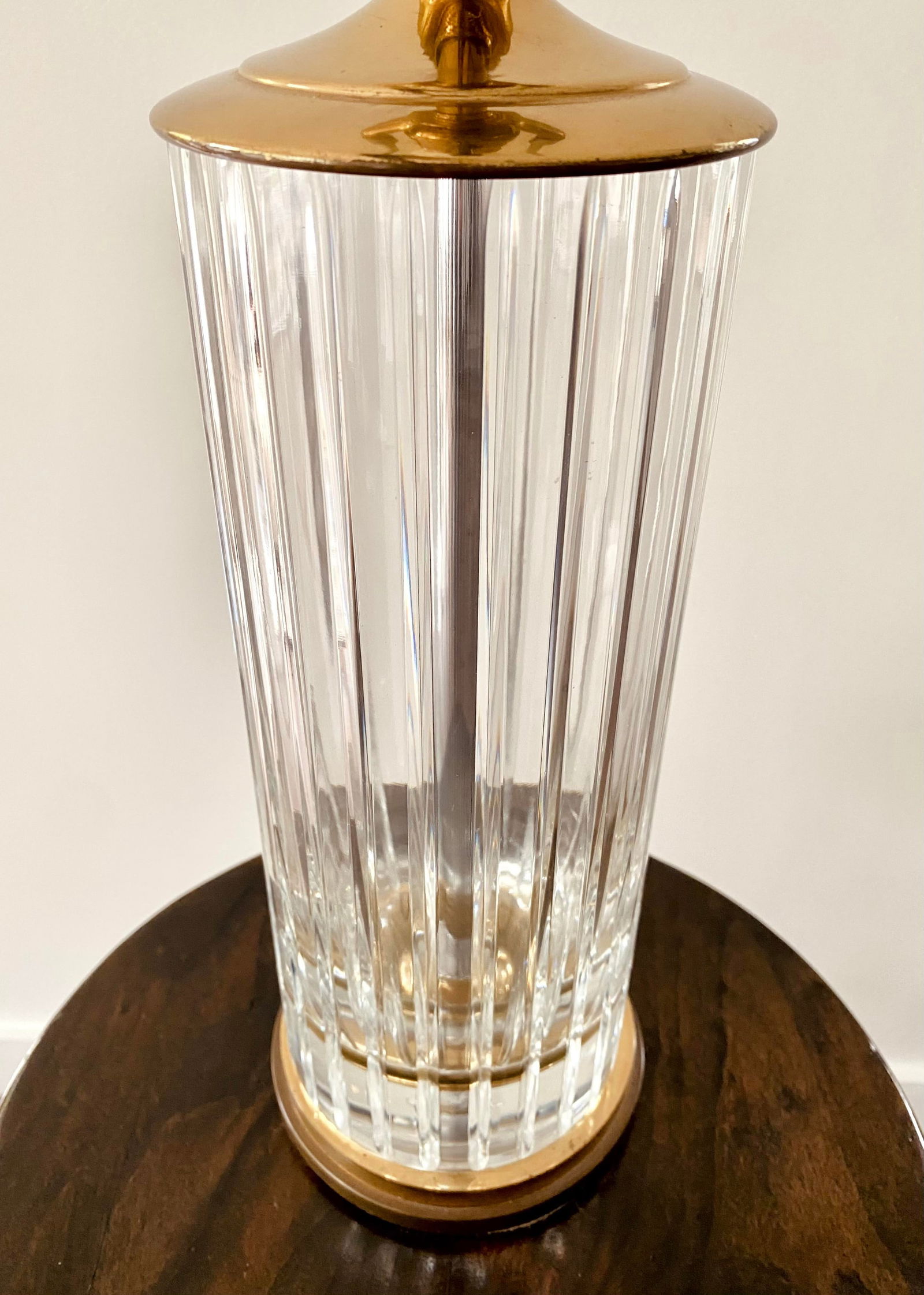 Baccarat Cut Crystal Table Lamp - 2