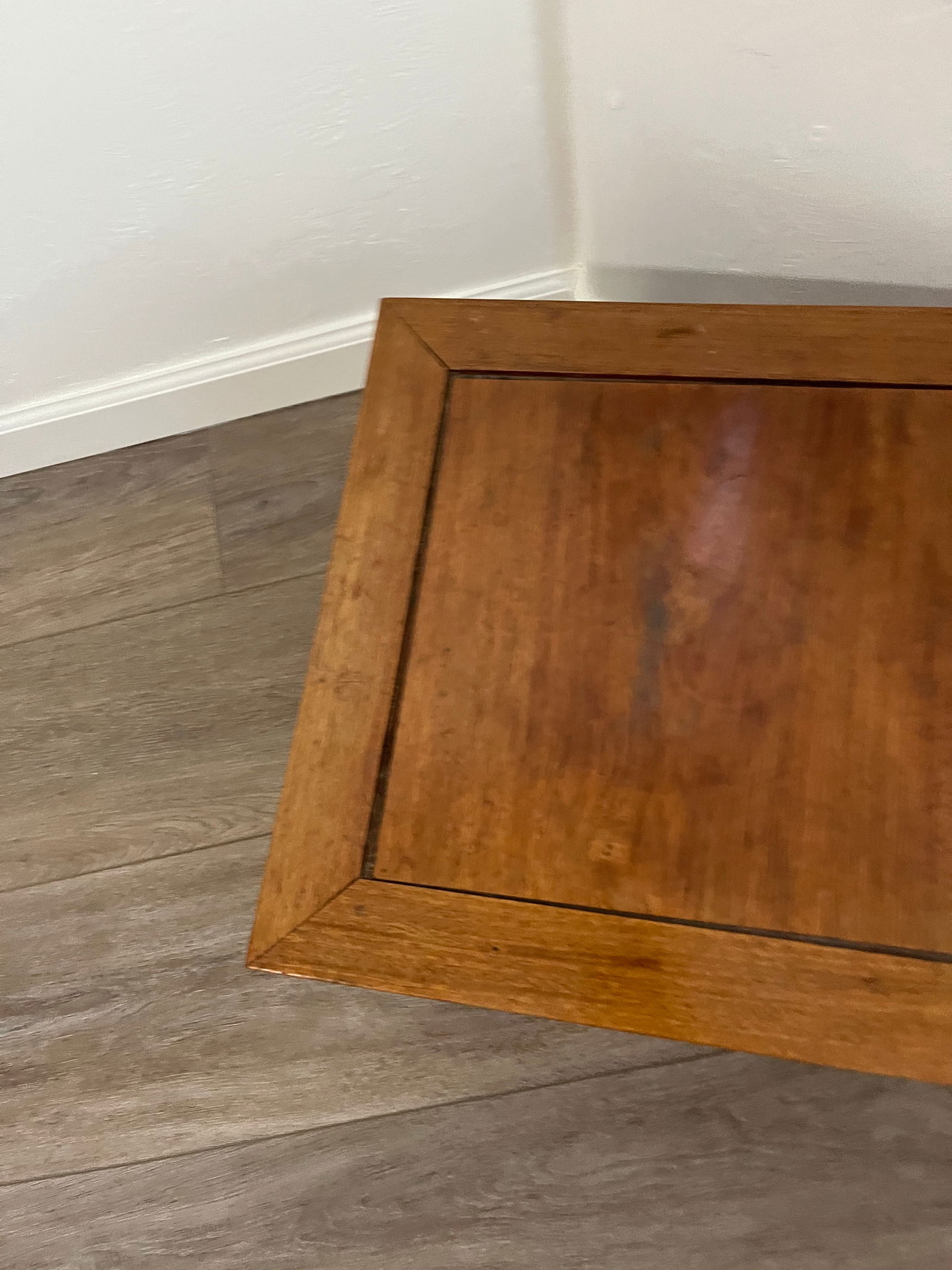 Vintage Chinoiserie Ming Style Wooden Side Table -Plant Stand - 12