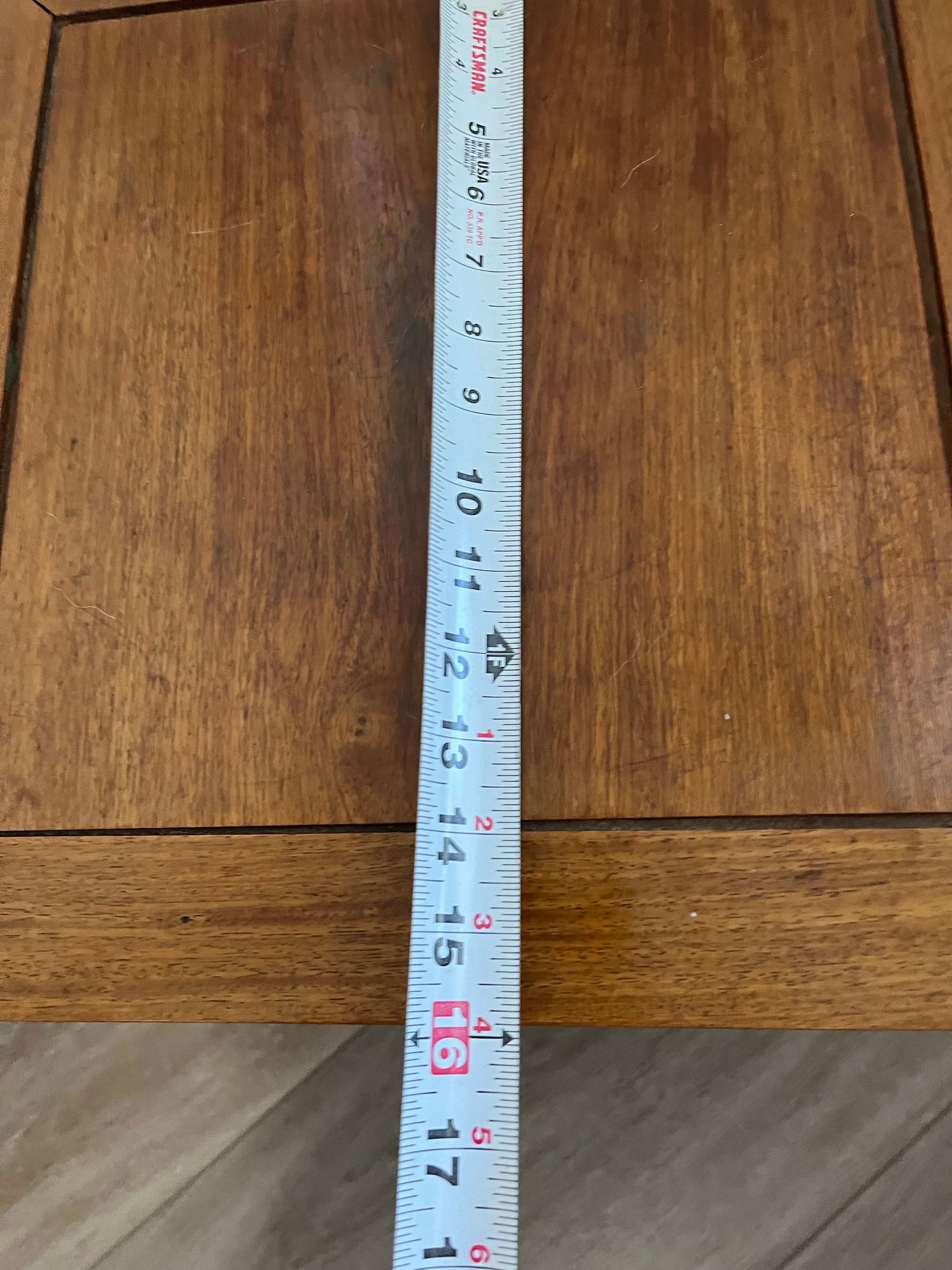 Vintage Chinoiserie Ming Style Wooden Side Table -Plant Stand - 9