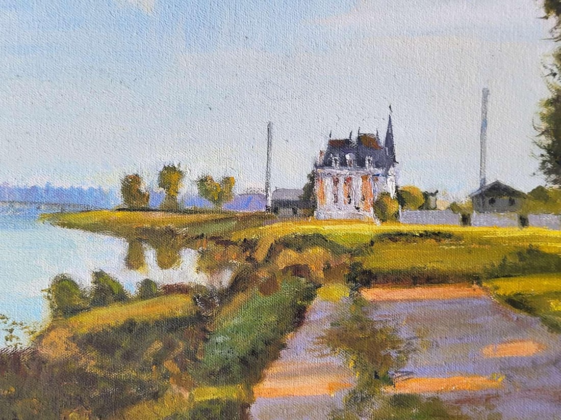 Painting After Monet by Tom King, Framed - 2