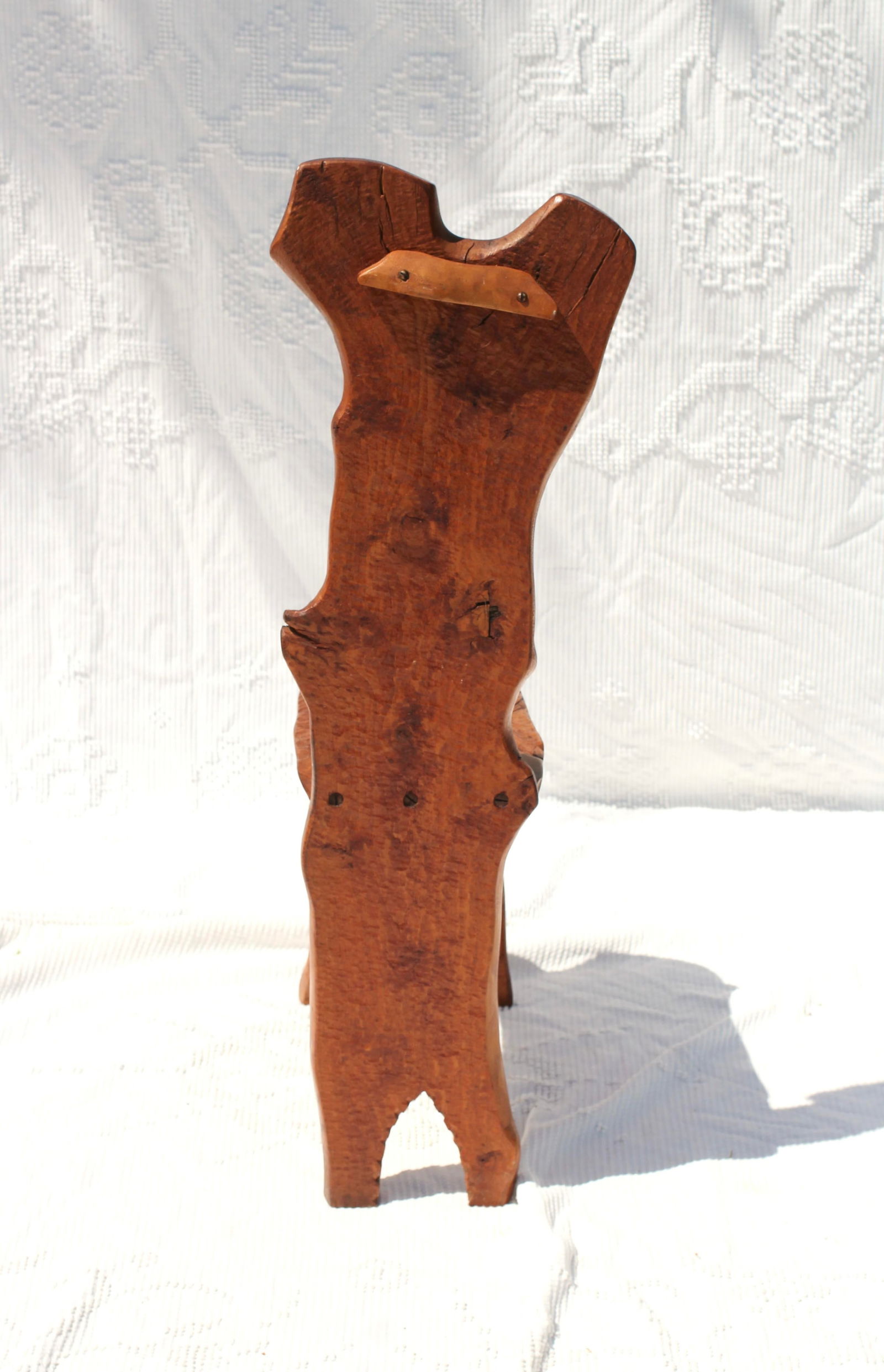 1930s Carved Folk Art Chair - 12