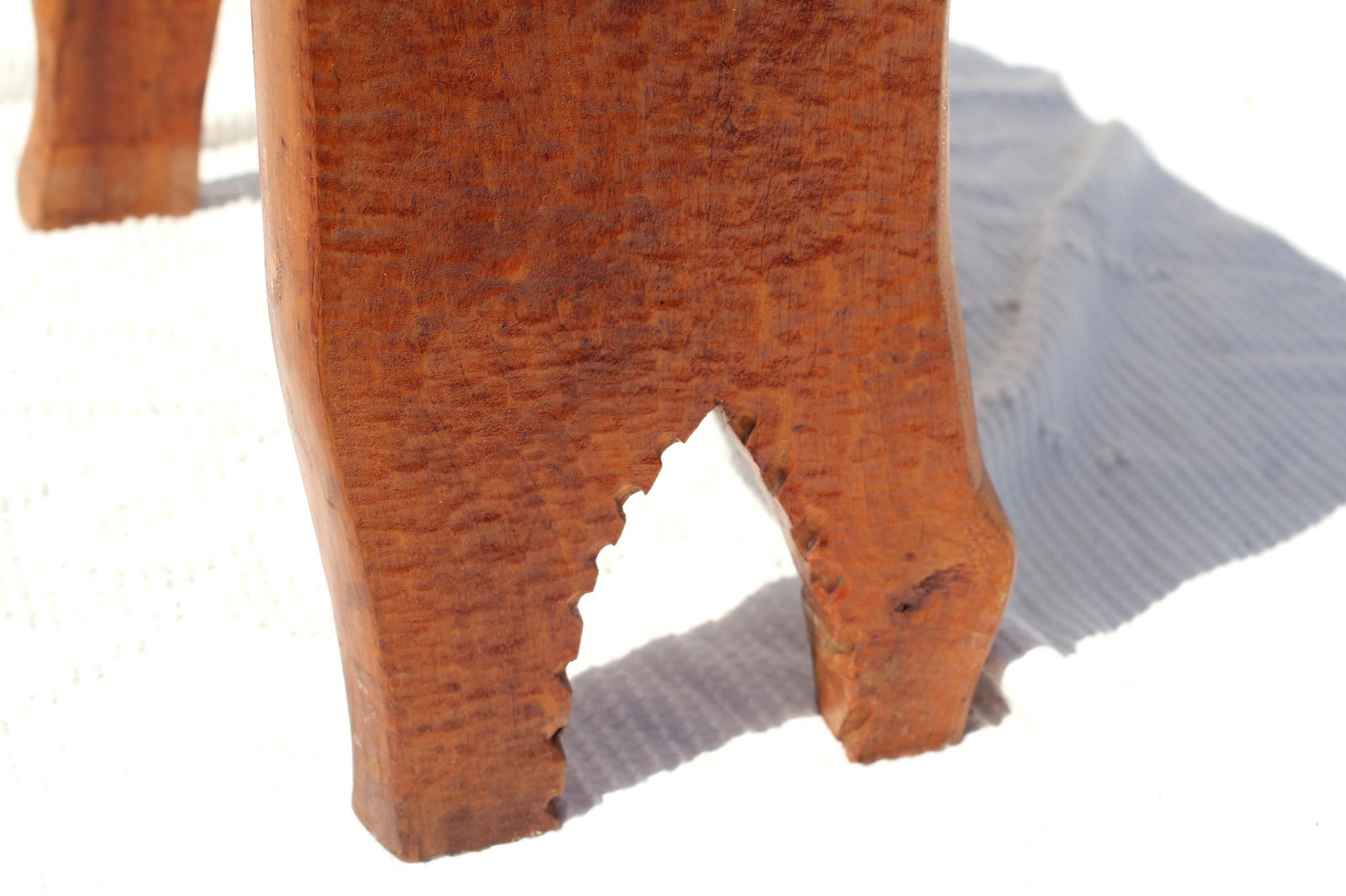 1930s Carved Folk Art Chair - 3