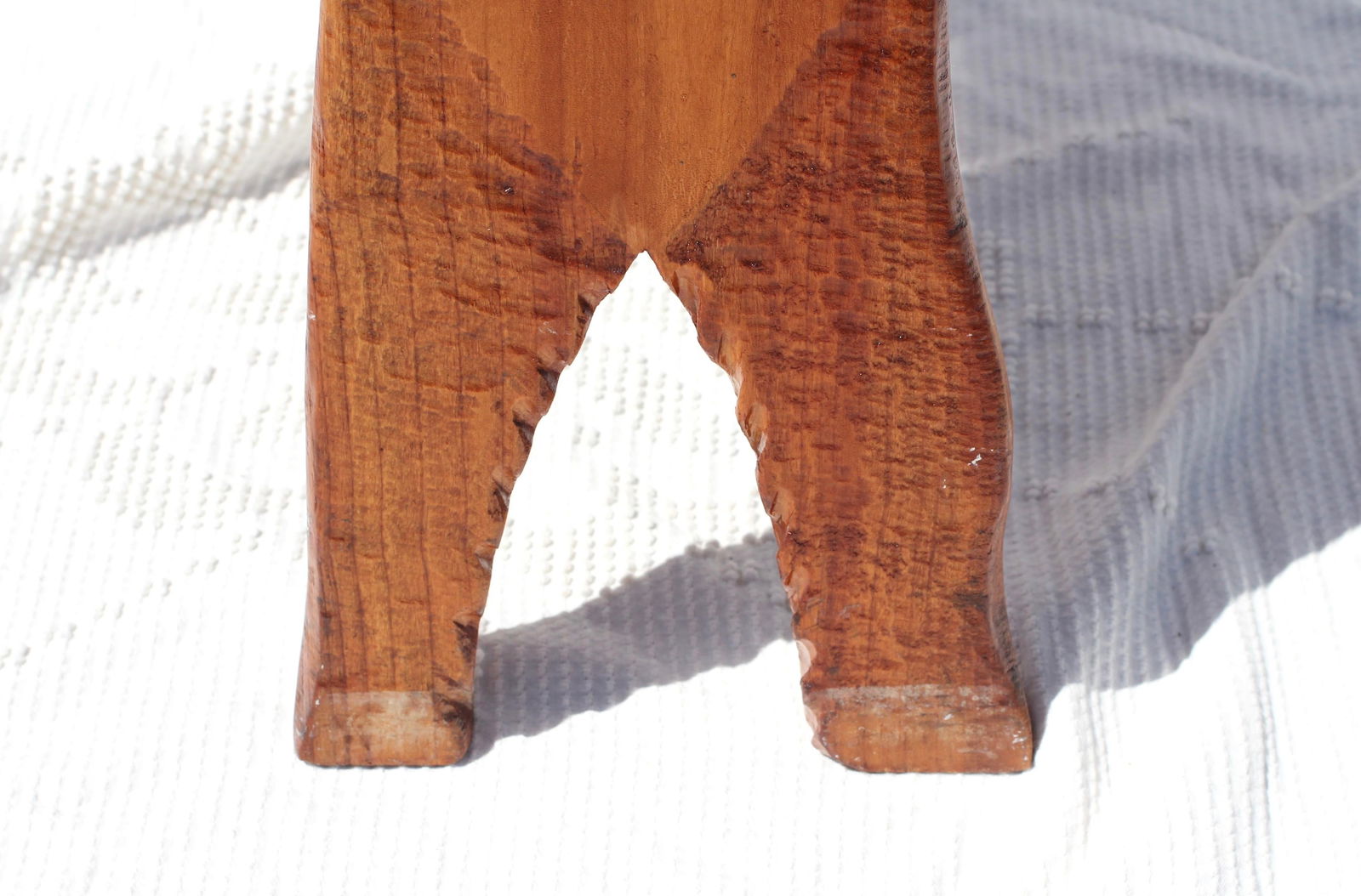 1930s Carved Folk Art Chair - 8