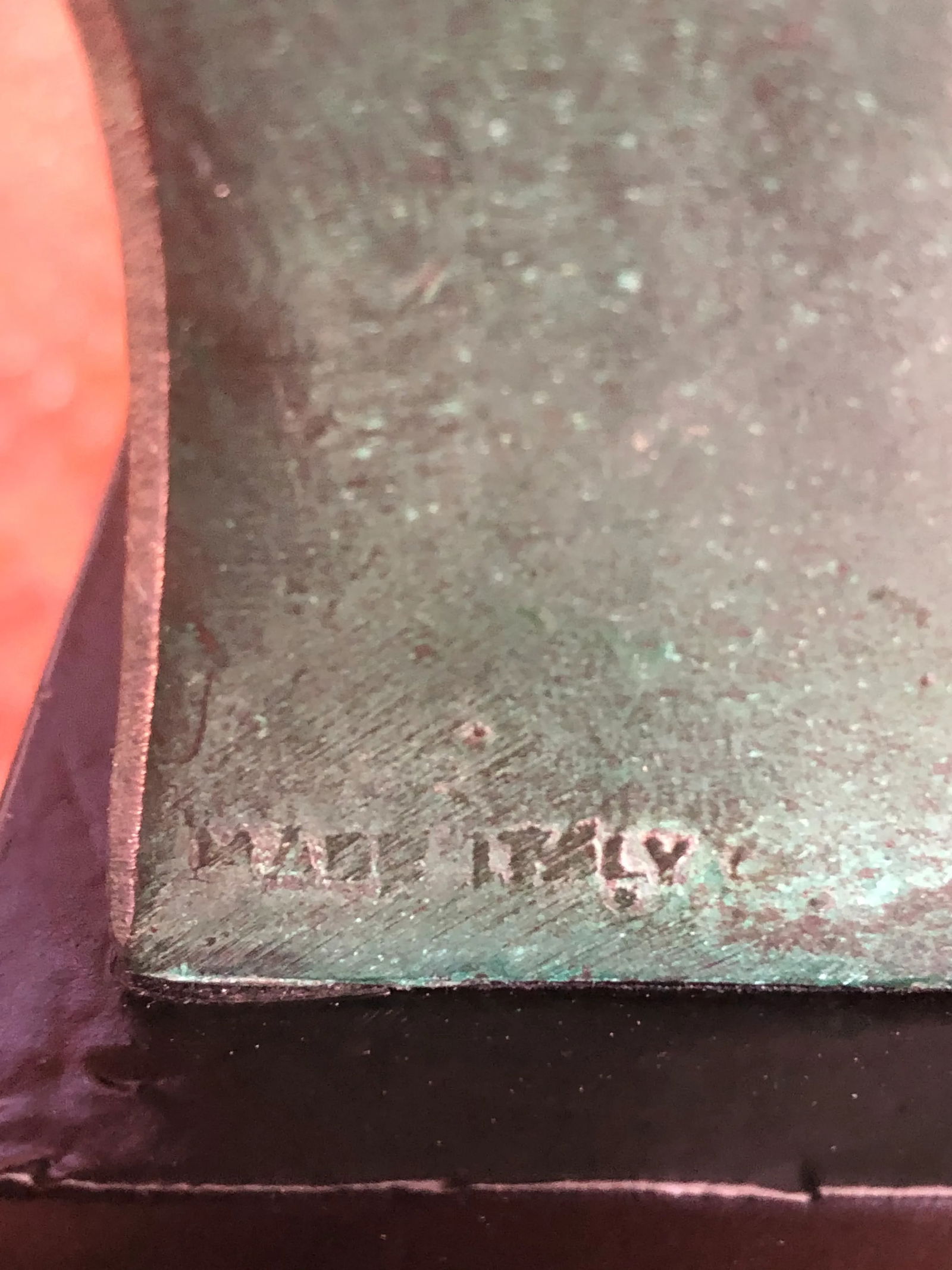 Bronze Bust of Napoleon Small Lamp Made in Italy - 4