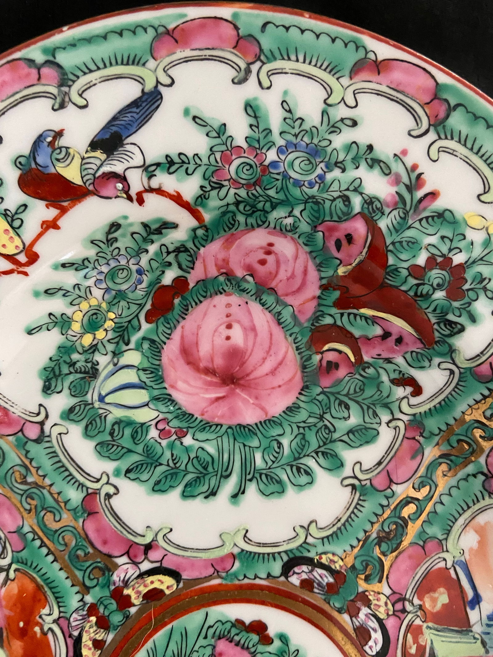 Antique Famille Rose Platter - 4
