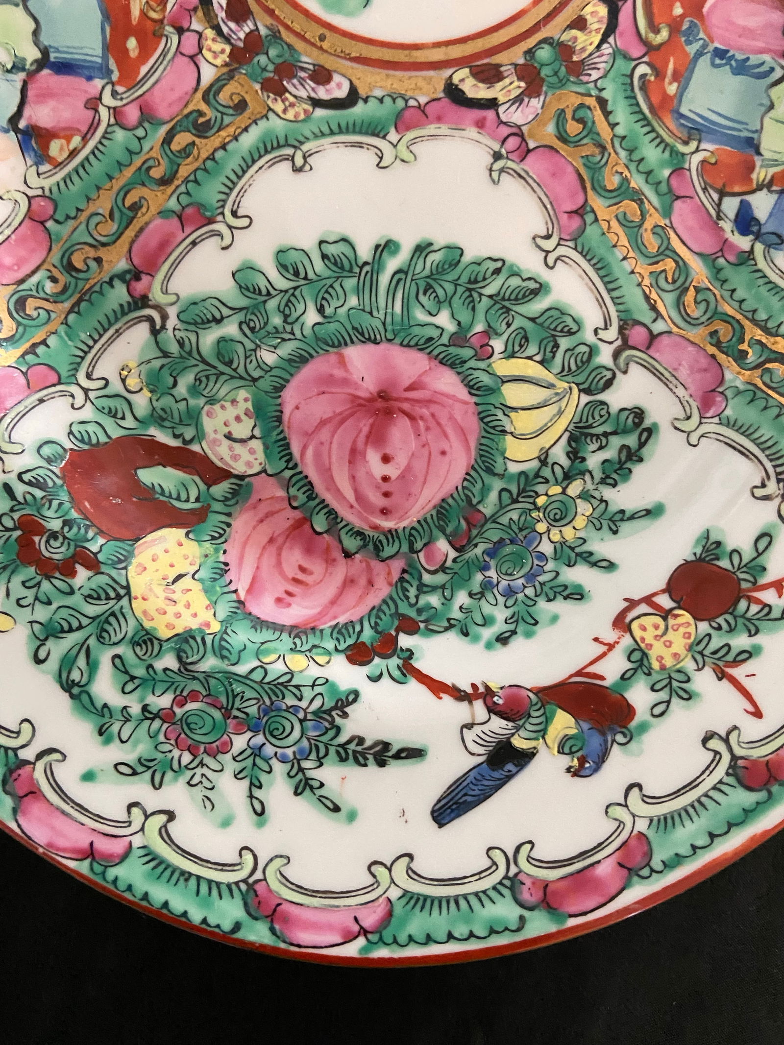 Antique Famille Rose Platter - 6