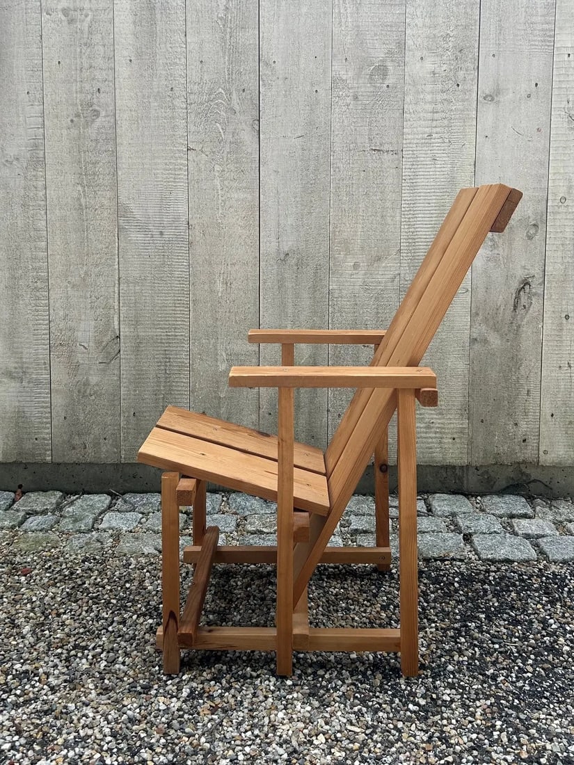 Gerrit Rietveld Inspired Children's Chair - 5