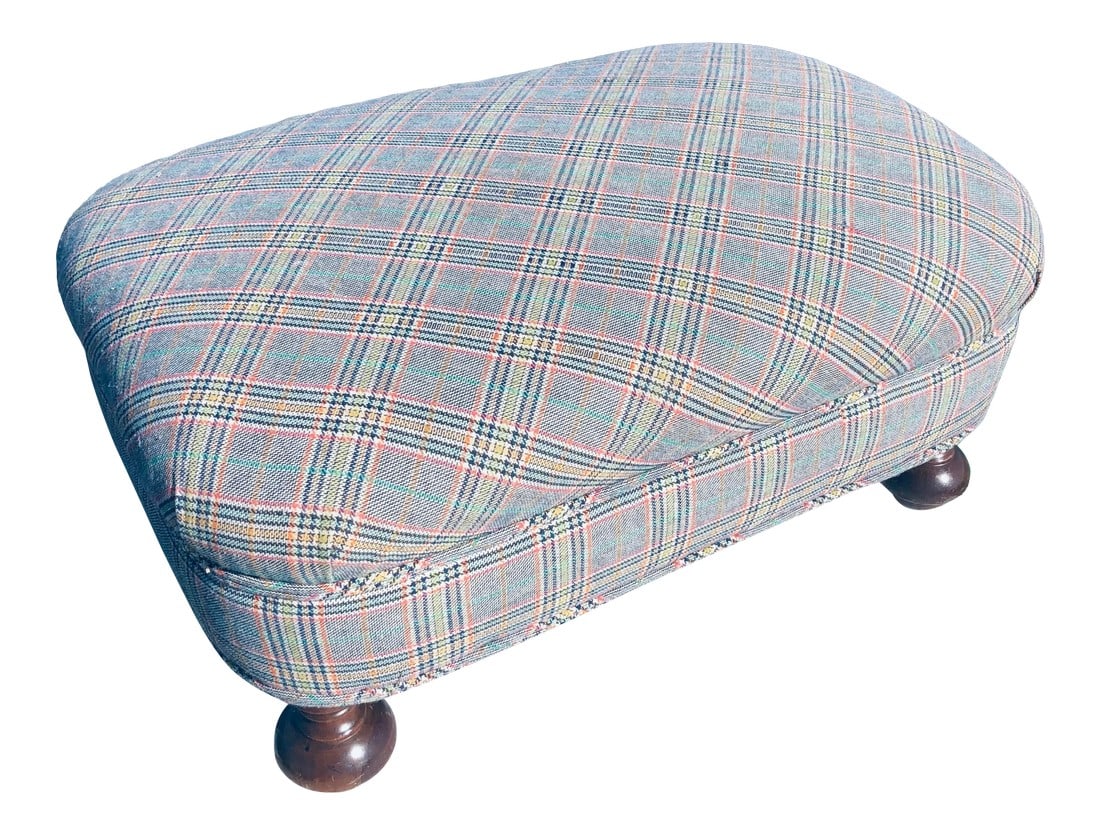 18th Century English Stool With Turned Legs (1 of 6)