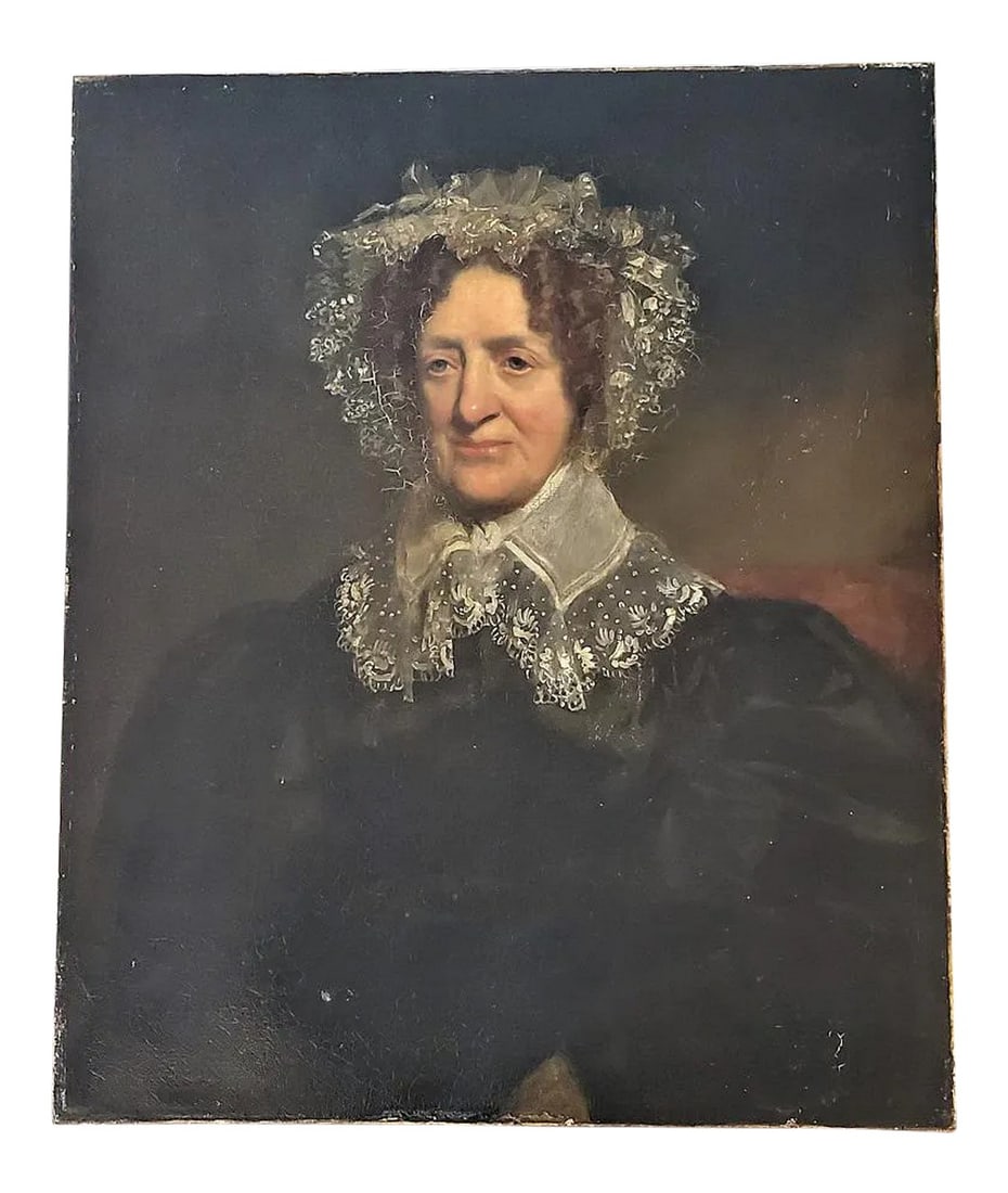 19c Portrait of an Elderly Lady in the Style of Jacob Eichholtz (1 of 12)