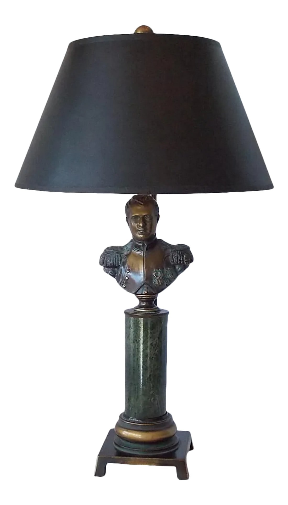 NapolÃ©on Bust Brass Table Lamp (1 of 10)