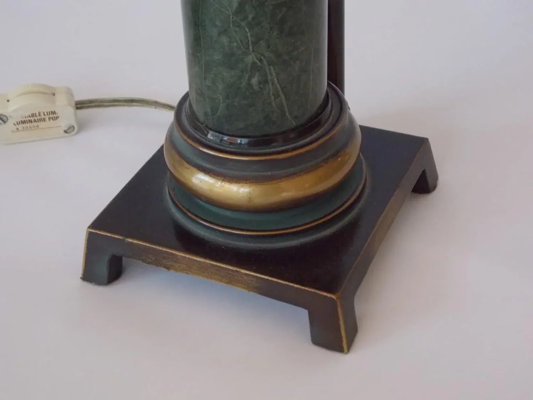 NapolÃ©on Bust Brass Table Lamp - 9